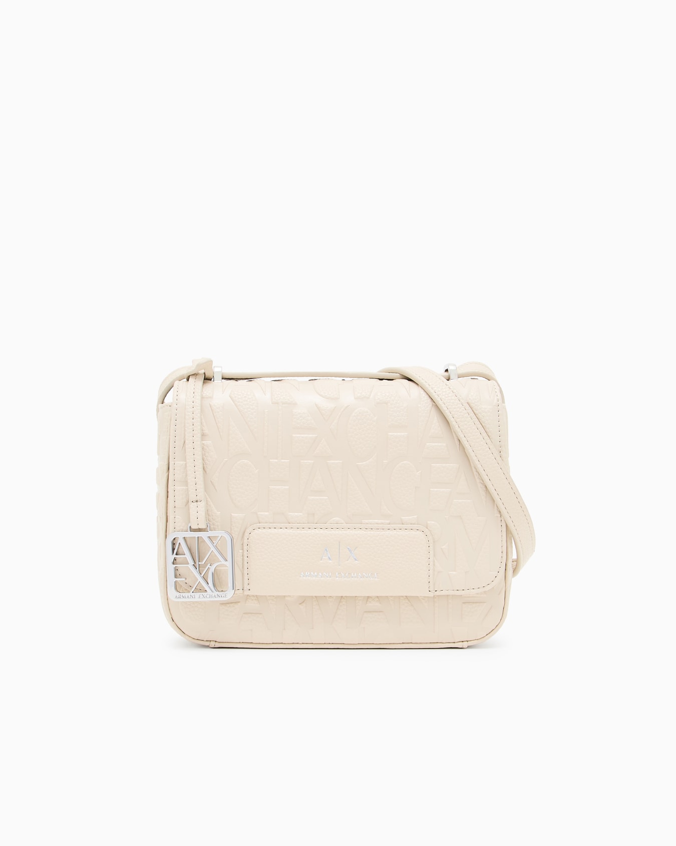 Allover logo shoulder bag Slide 0