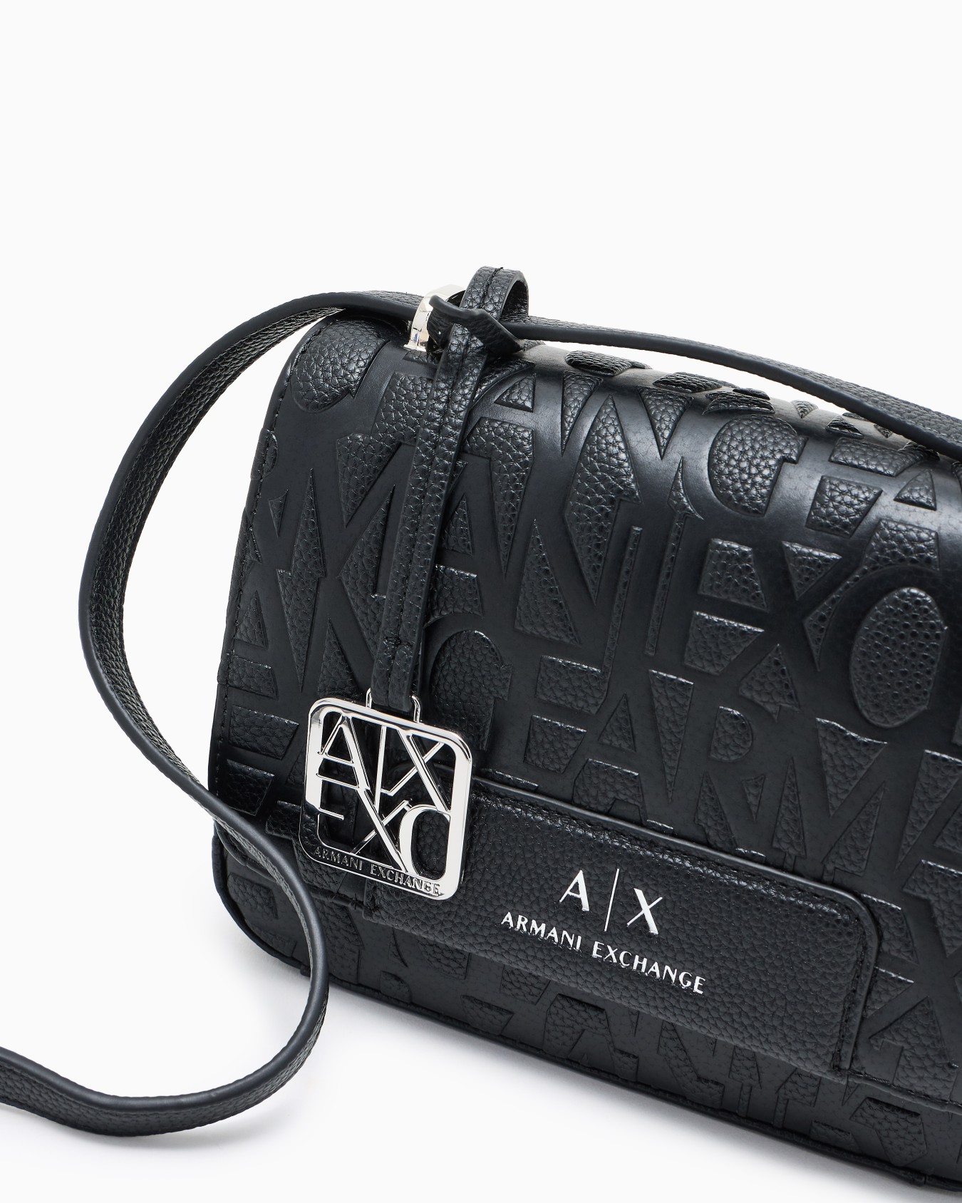 Allover logo shoulder bag Slide 4