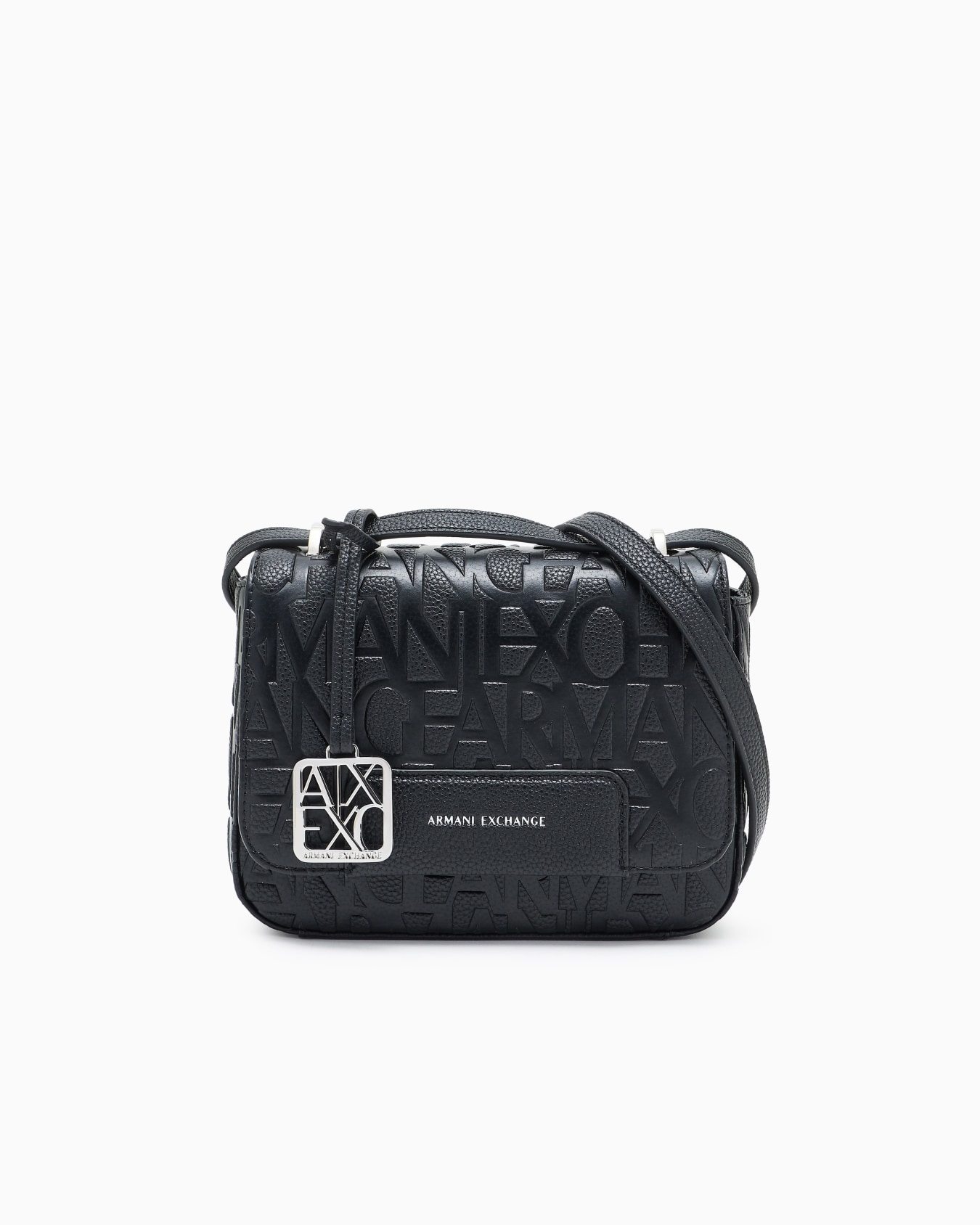 Allover logo shoulder bag Slide 0