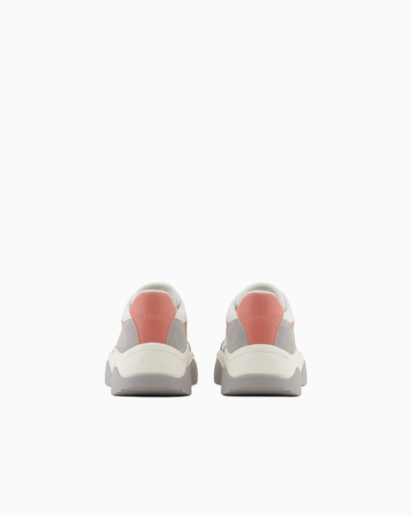 Leather sneakers with contrasting inserts Slide 3