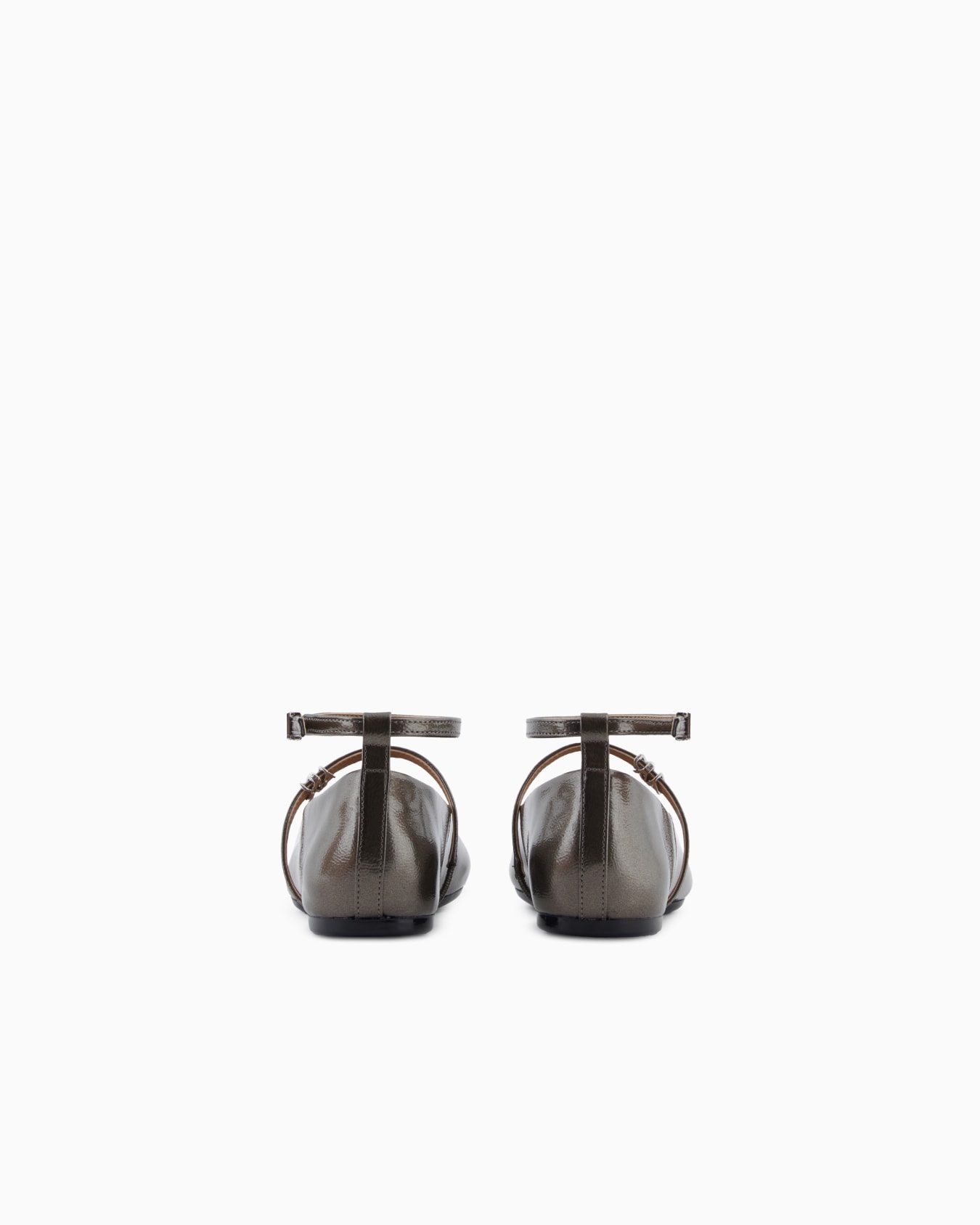 Pointed toe ballerinas with straps Slide 3