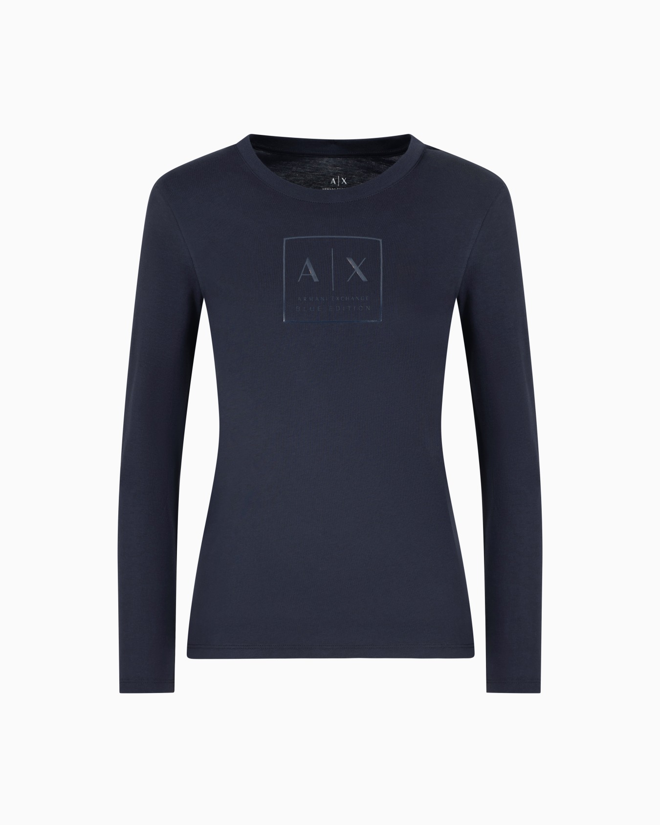 AXロゴ 長袖クルーネックTシャツ スライドする 0