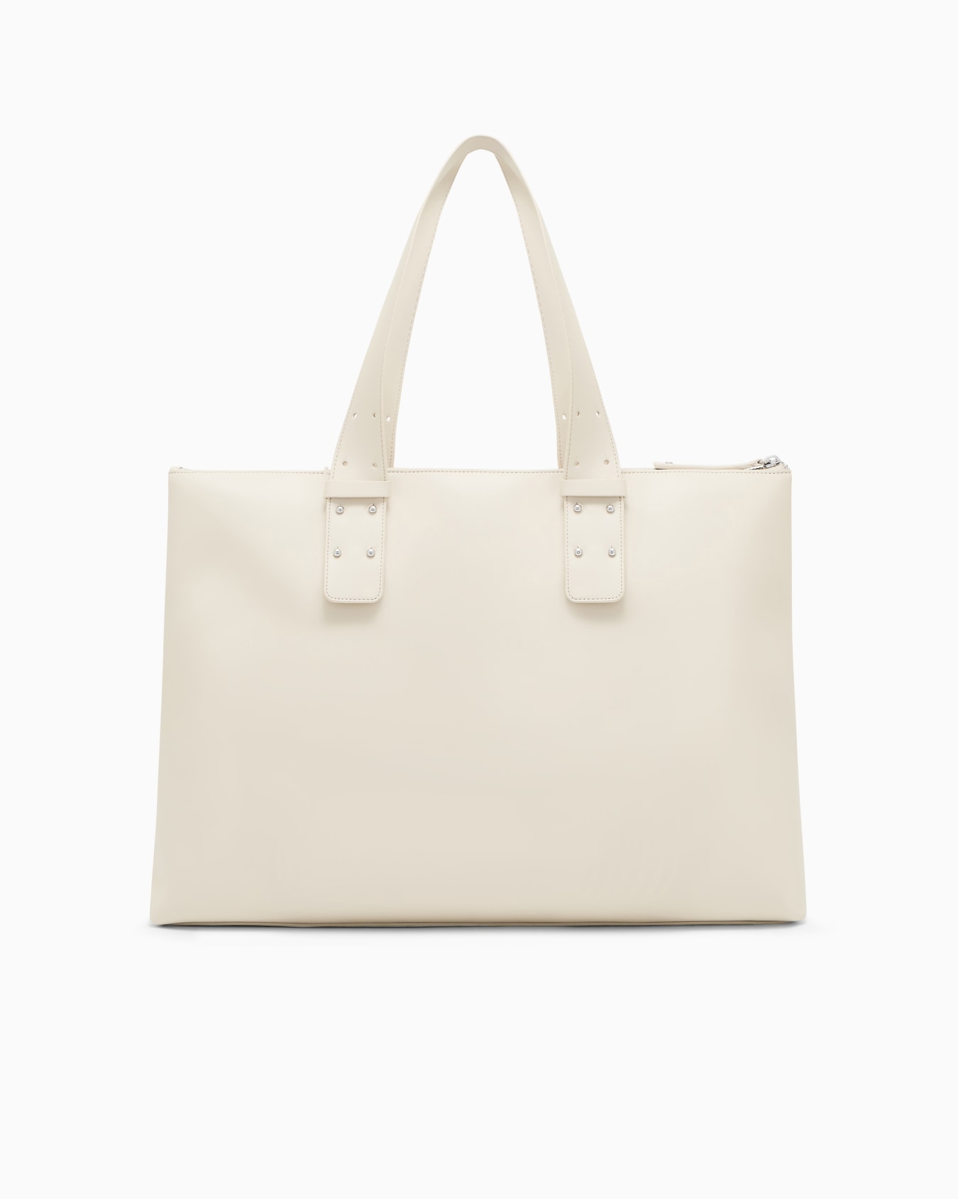 Handbag with external pocket Slide 2