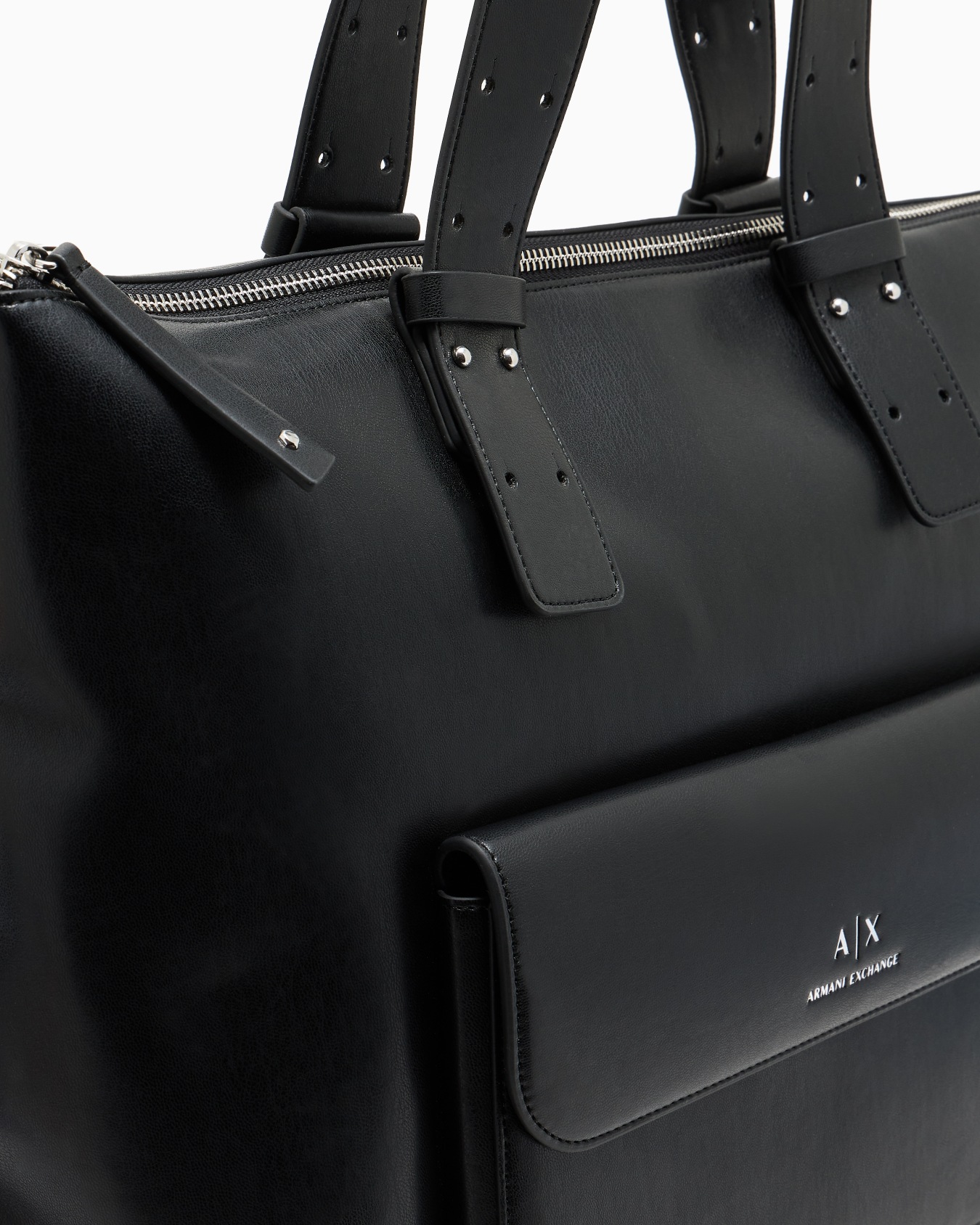 Handtasche mit Außentasche Folie 4