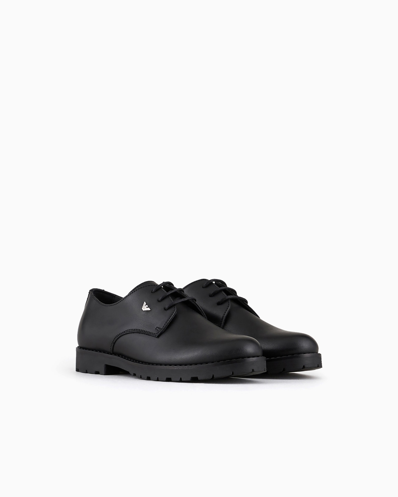Leather Derby Slide 1