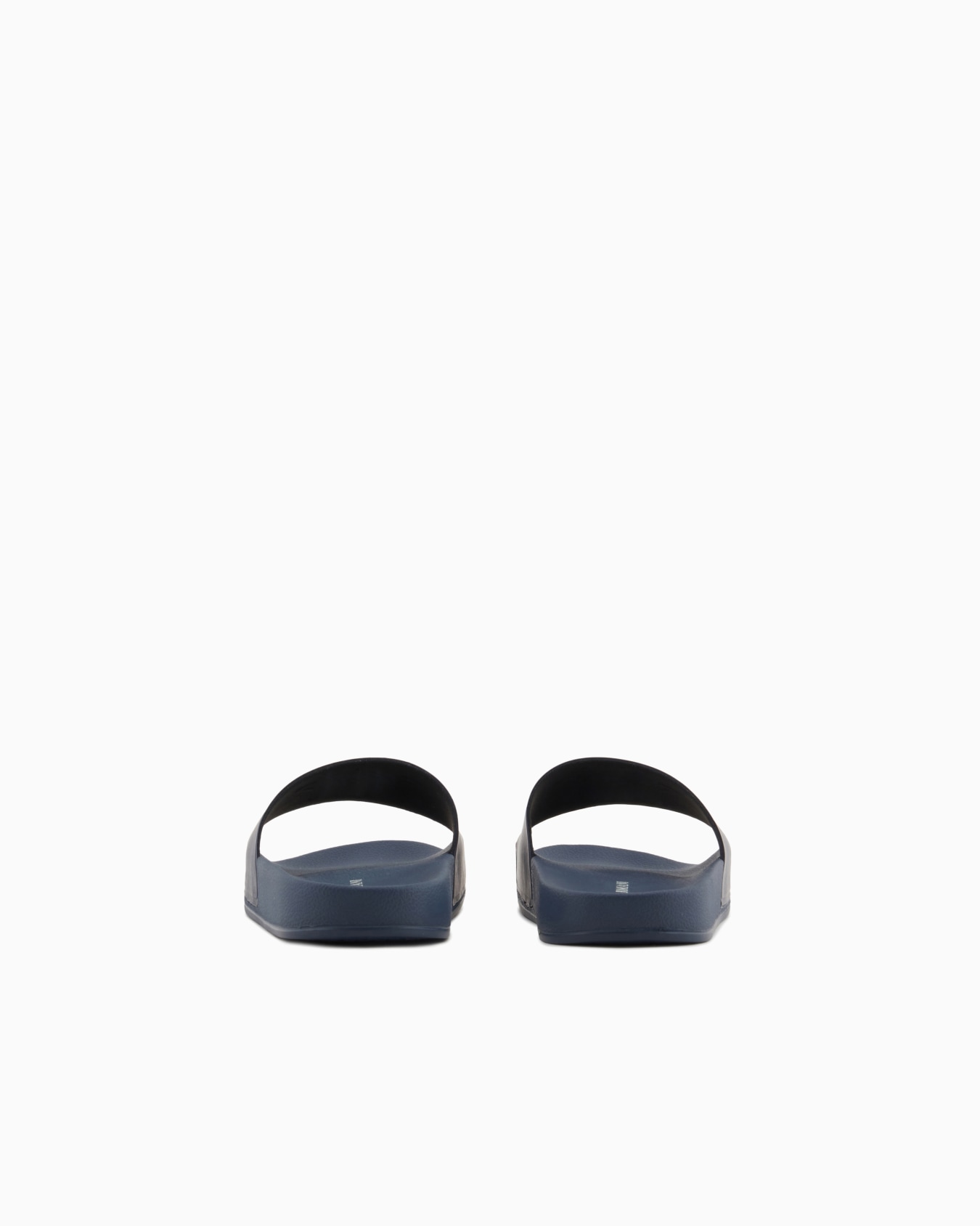 Slides with oversized, embossed logo Slide 3