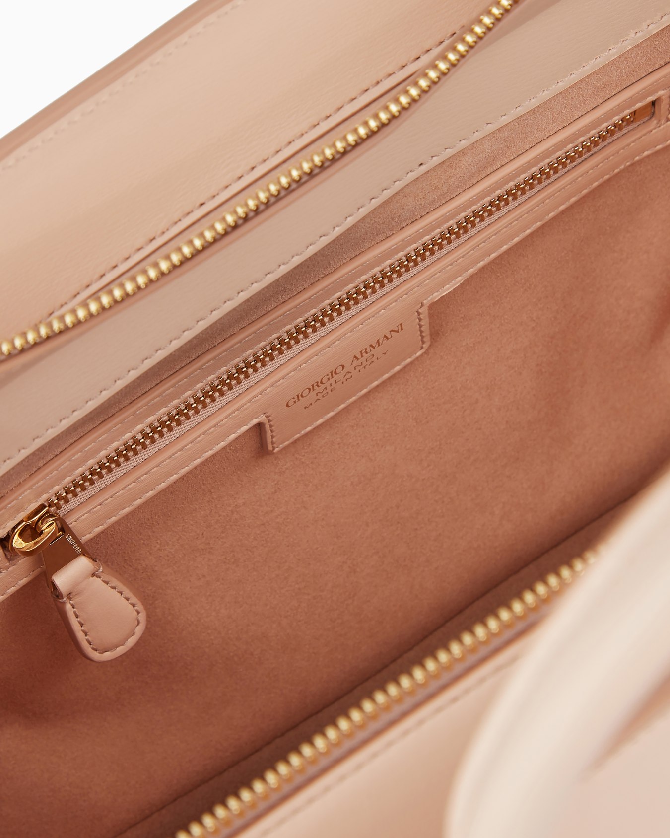 Small palmellato-leather la Prima Boston bag Slide 3