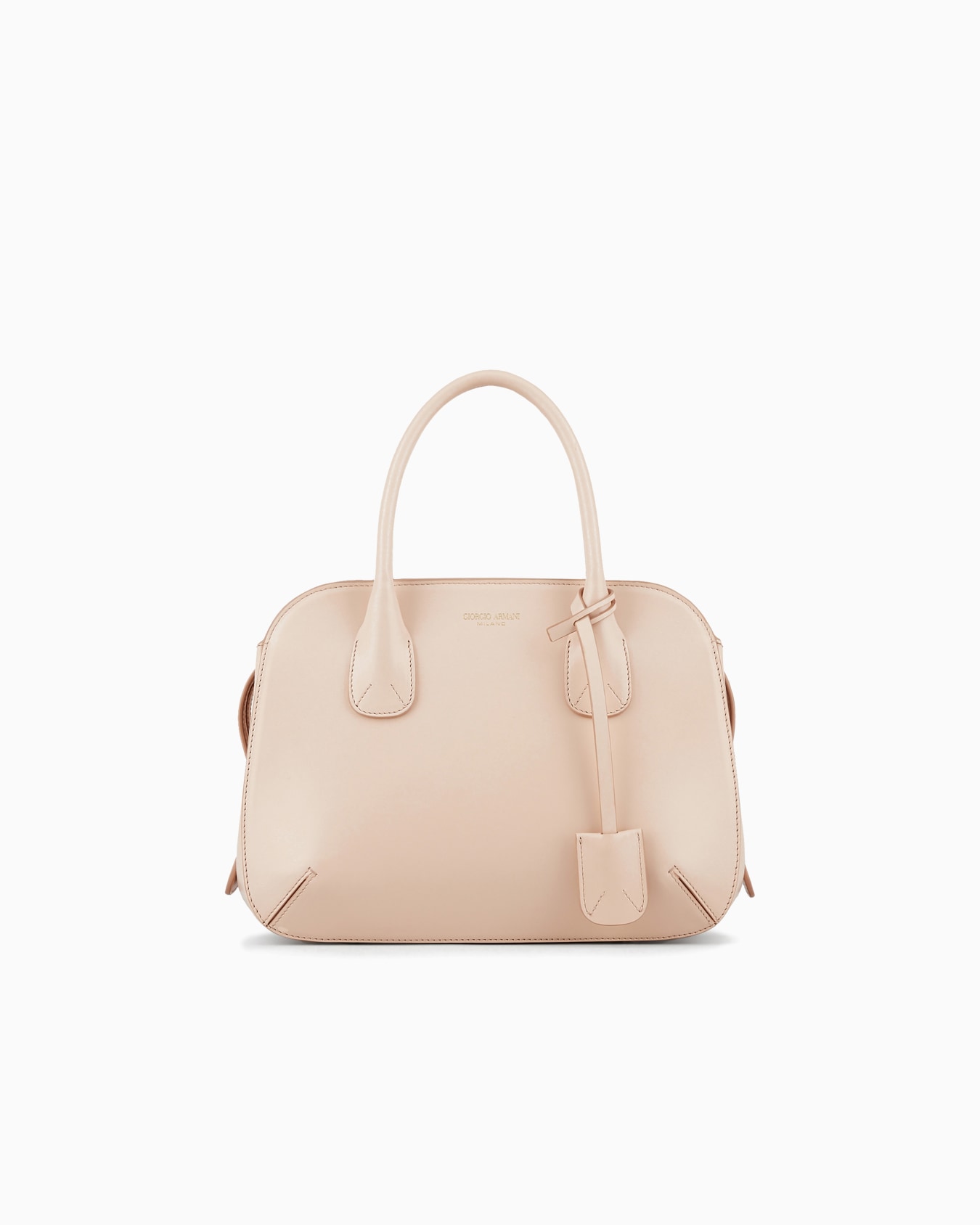 Small palmellato-leather la Prima Boston bag Slide 0