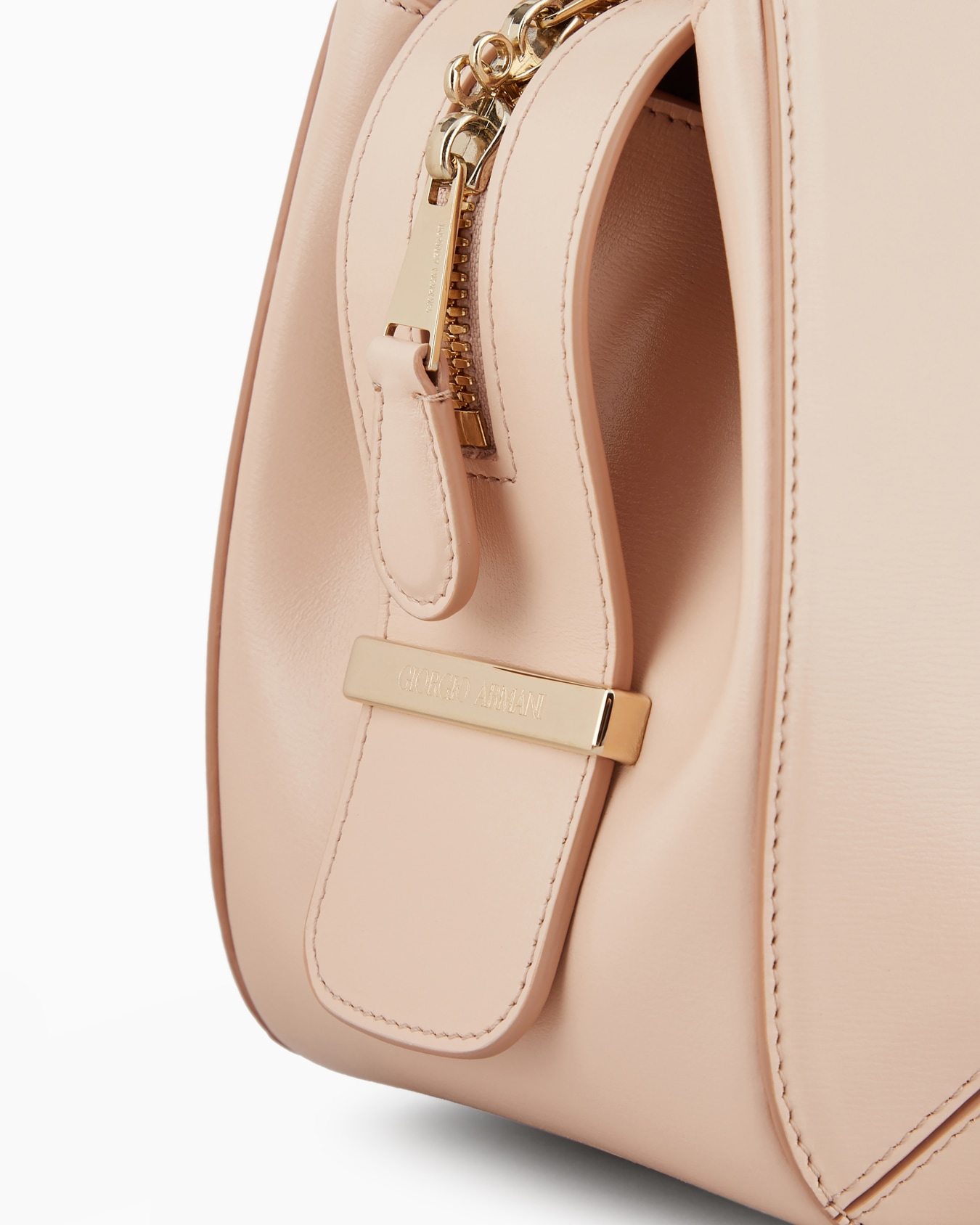 Small palmellato-leather la Prima Boston bag Slide 7