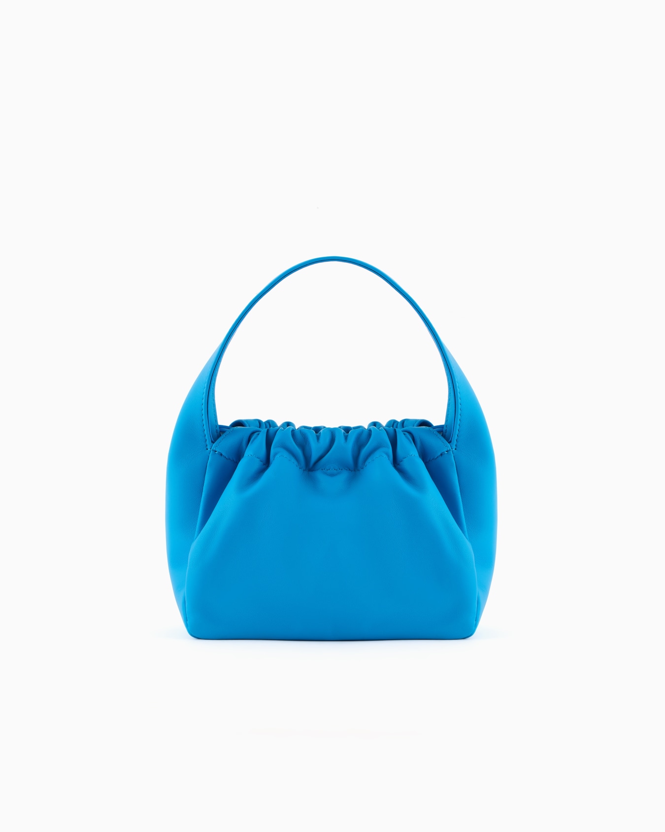 Petit sac seau en cuir nappa ASV Diapositive 2