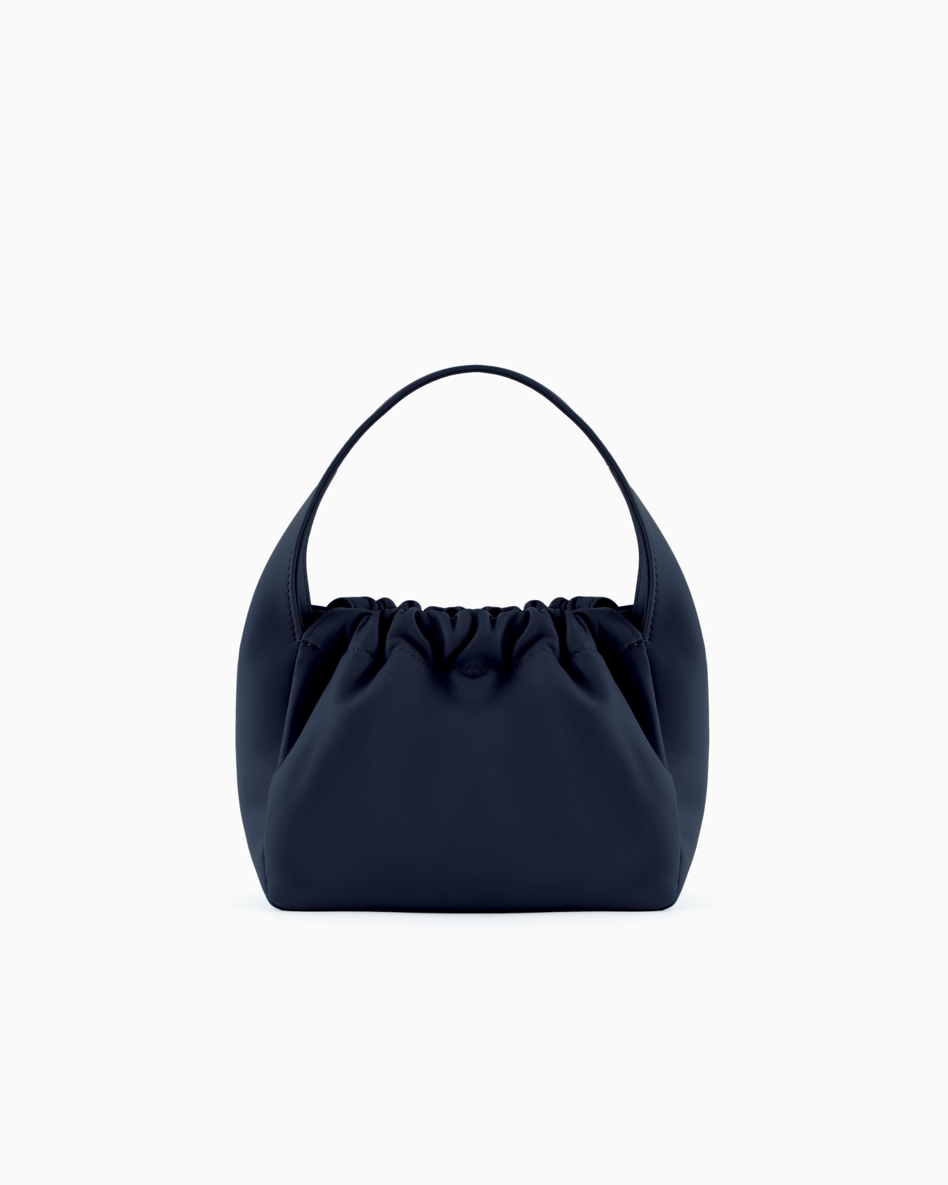 Petit sac seau en cuir nappa ASV Diapositive 2