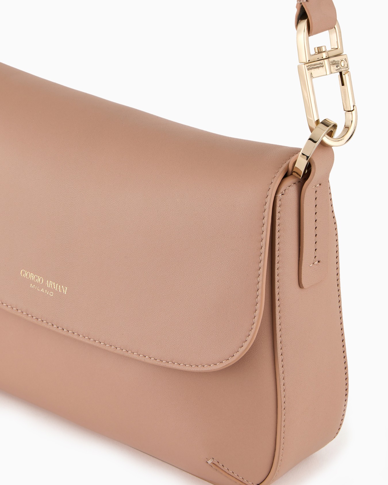 Small la Prima soft baguette bag in nappa leather Slide 5