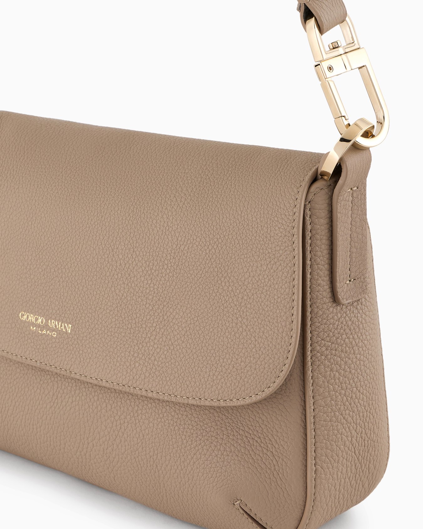 Small la Prima Soft bag in pebbled leather Slide 4