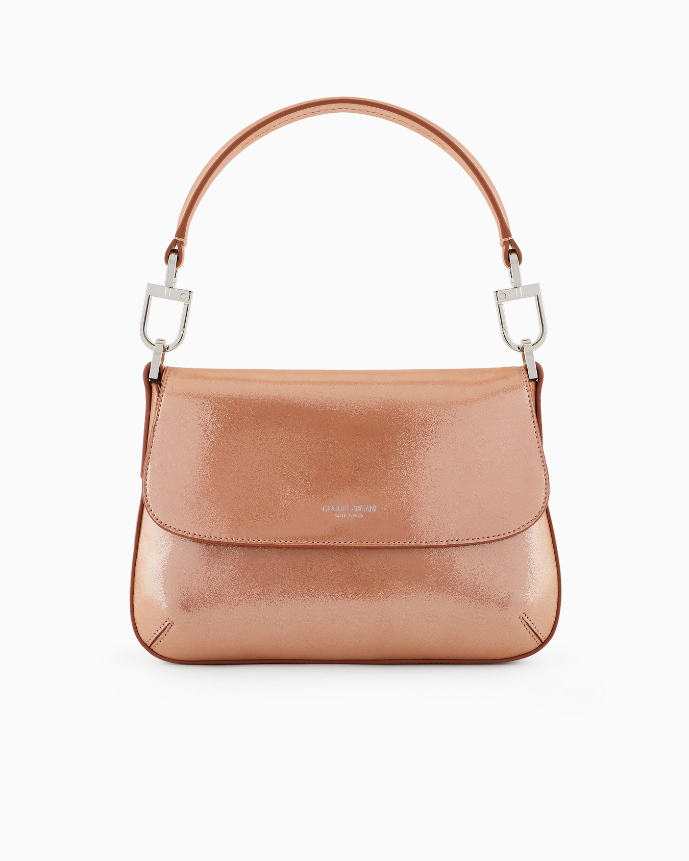 Borsa a mano piccola la Prima Soft in nabuk brillante Slide 0