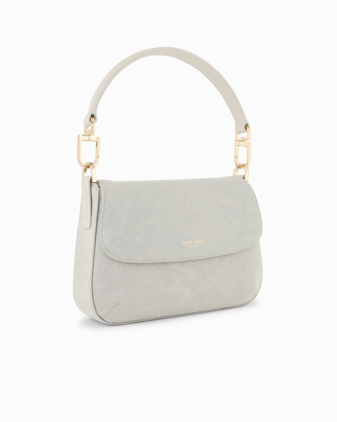 Denim Collection la Prima Soft small denim baguette bag Slide 1