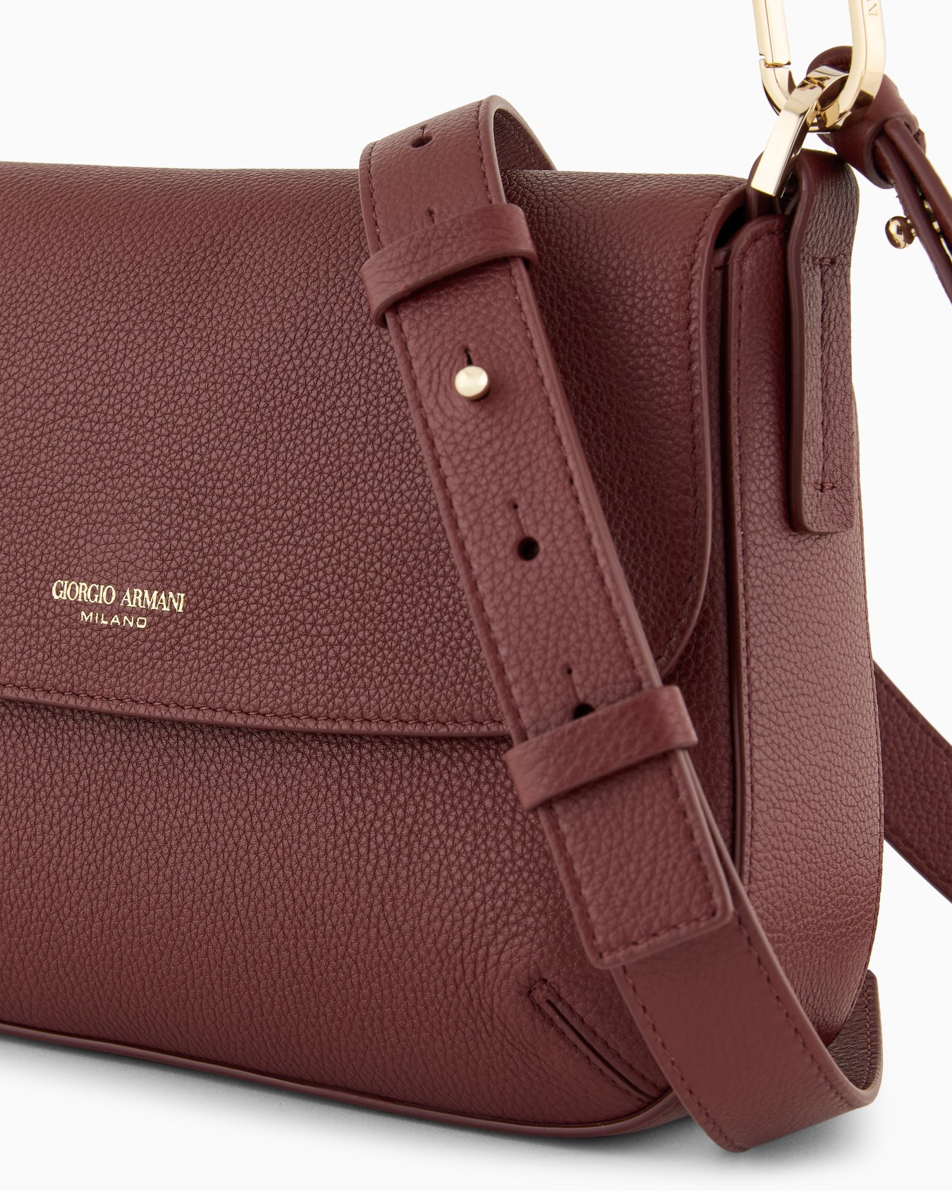 ASV small la Prima Soft pebbled leather bag Slide 4