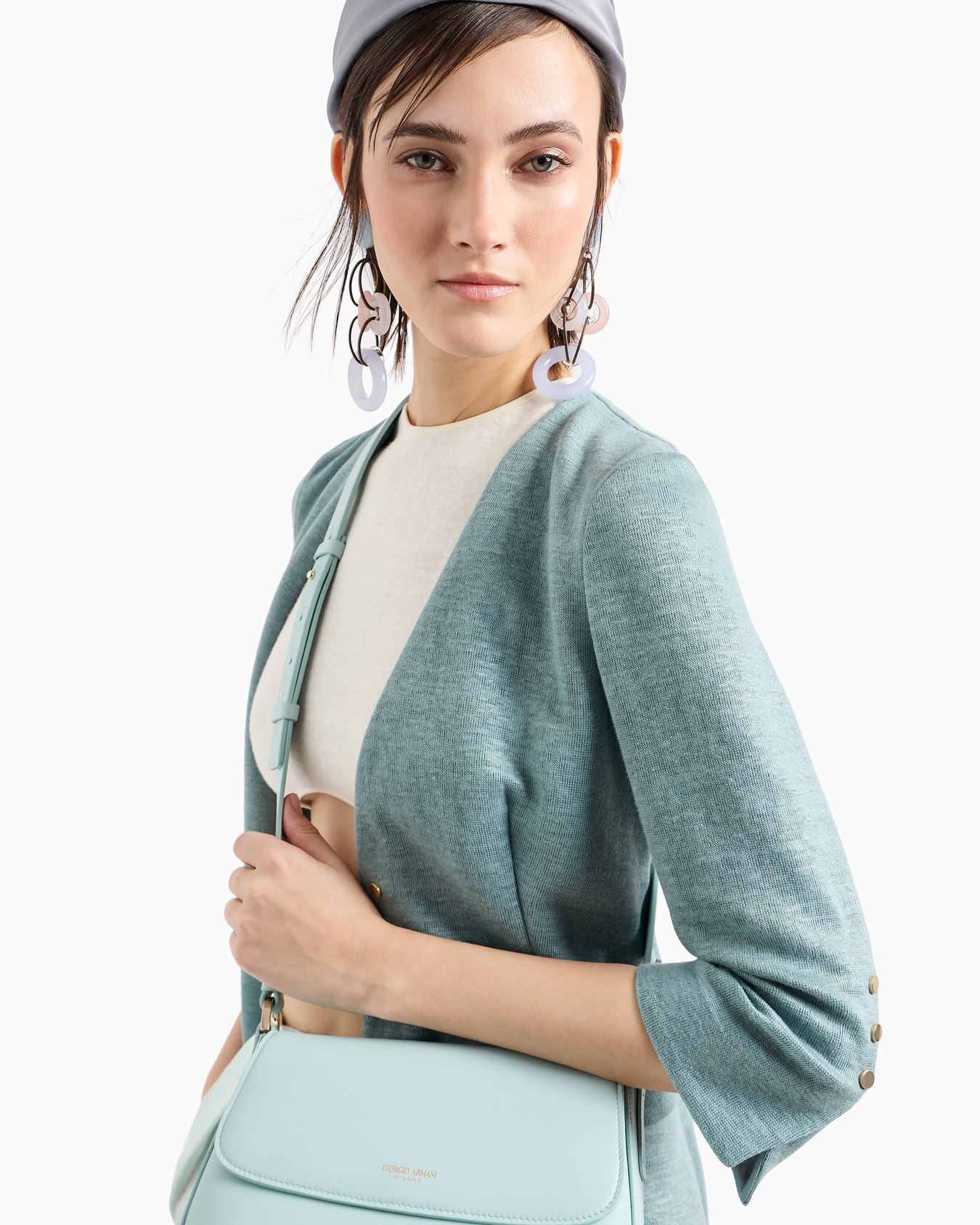 Small la Prima Soft bag in nappa leather Slide 6