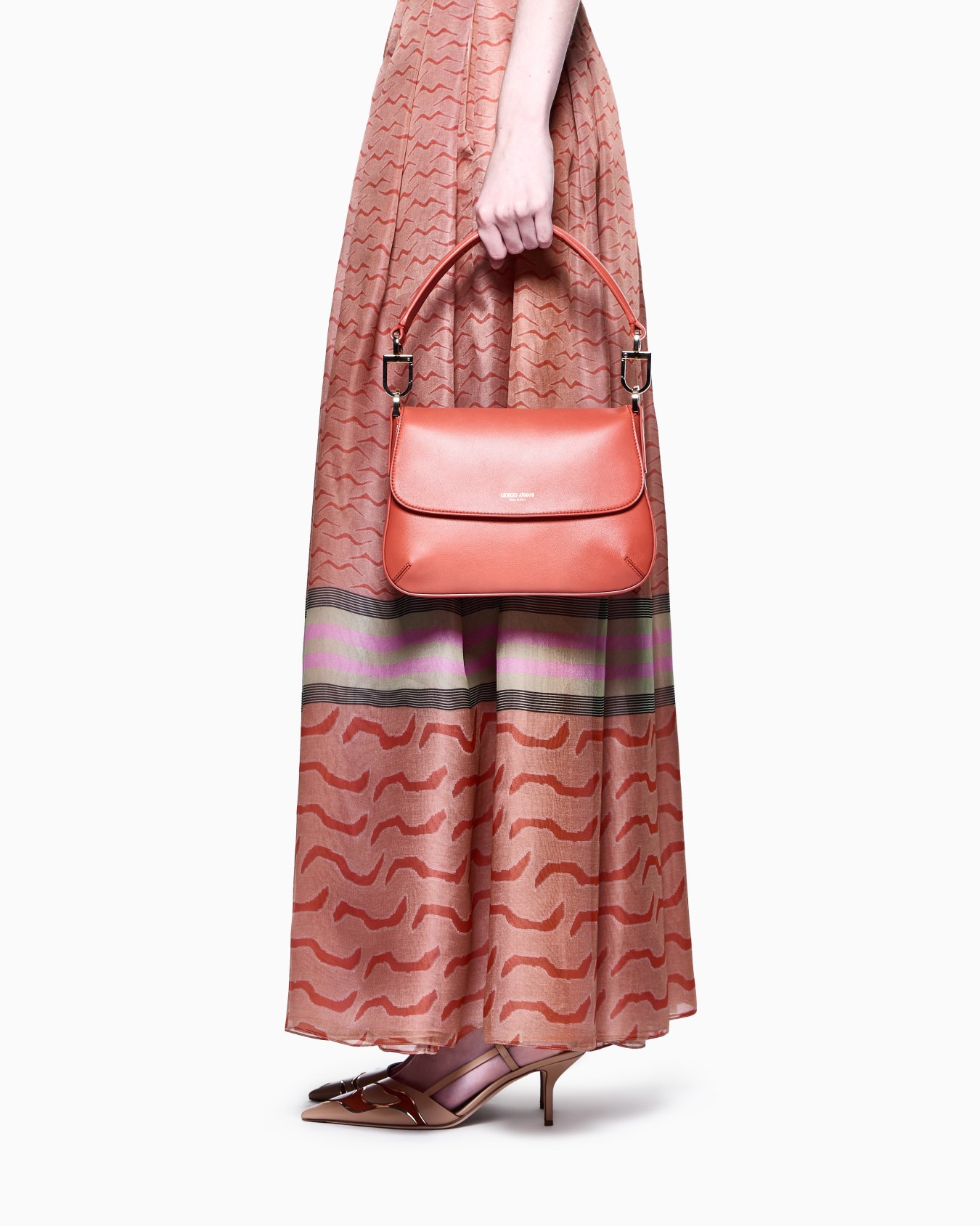 Small la Prima Soft bag in nappa leather Slide 5