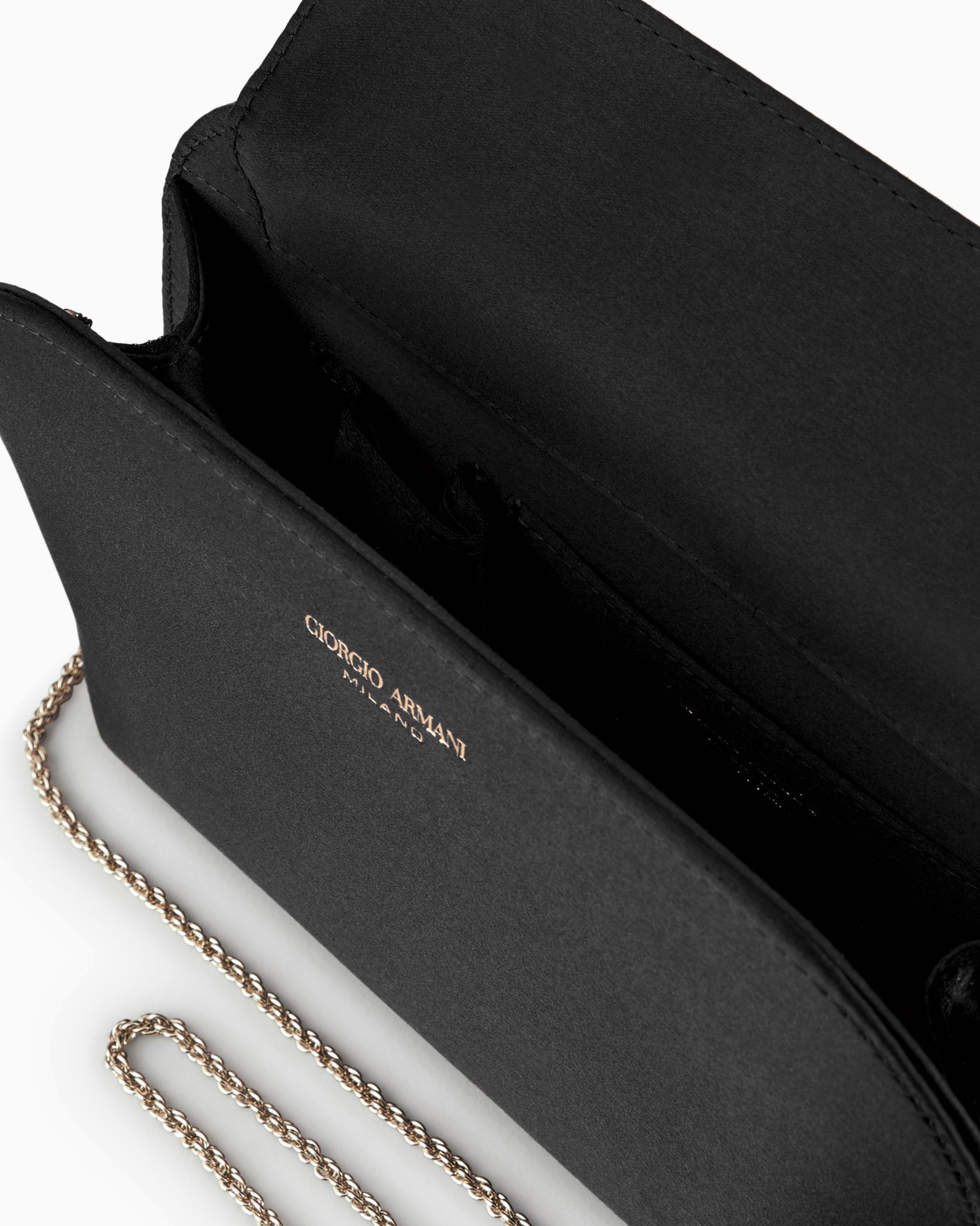 Satin la Prima clutch bag Slide 3