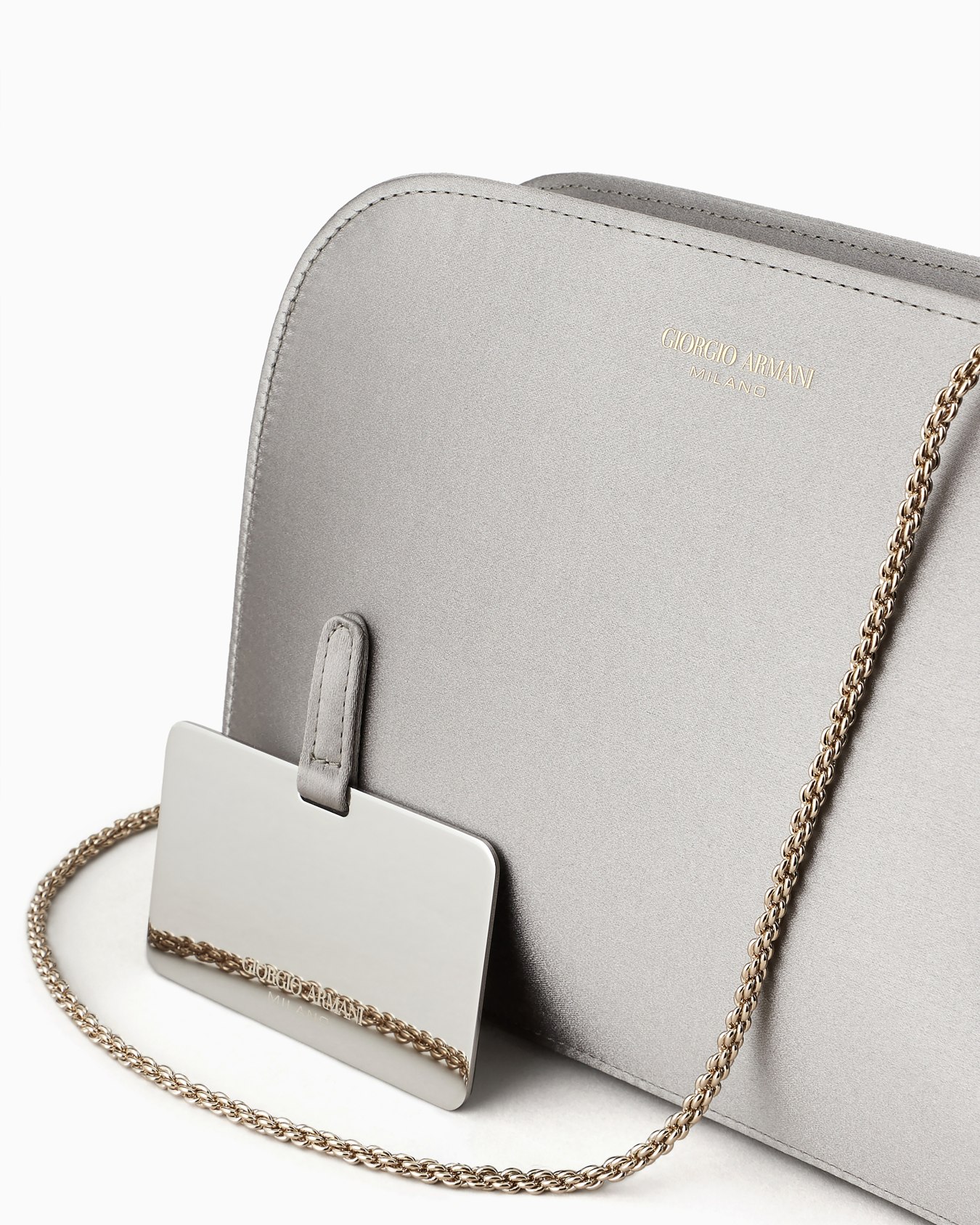 Pochette la Prima en satin Diapositive 4