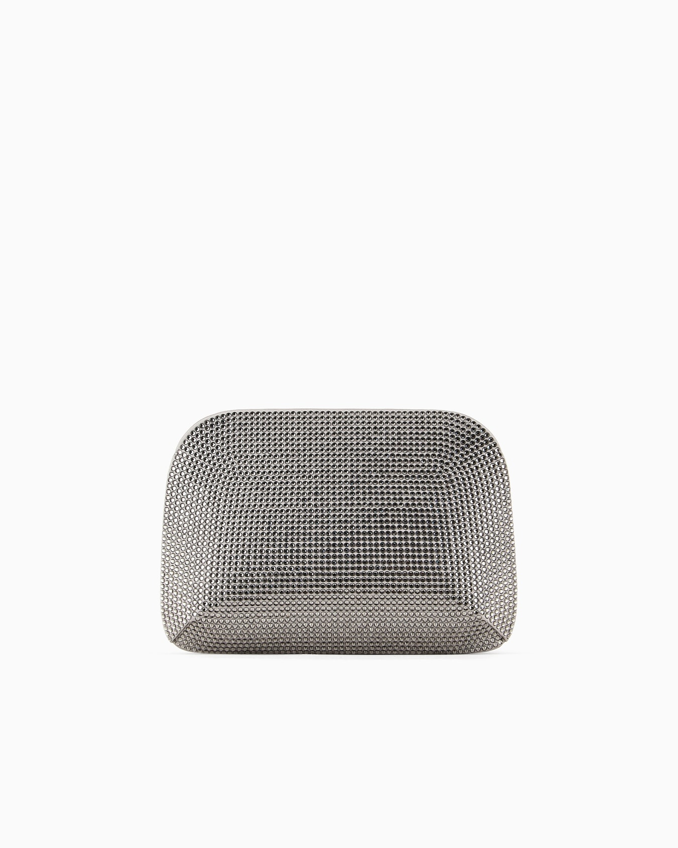 Pochette La Prima en satin et strass Diapositive 2