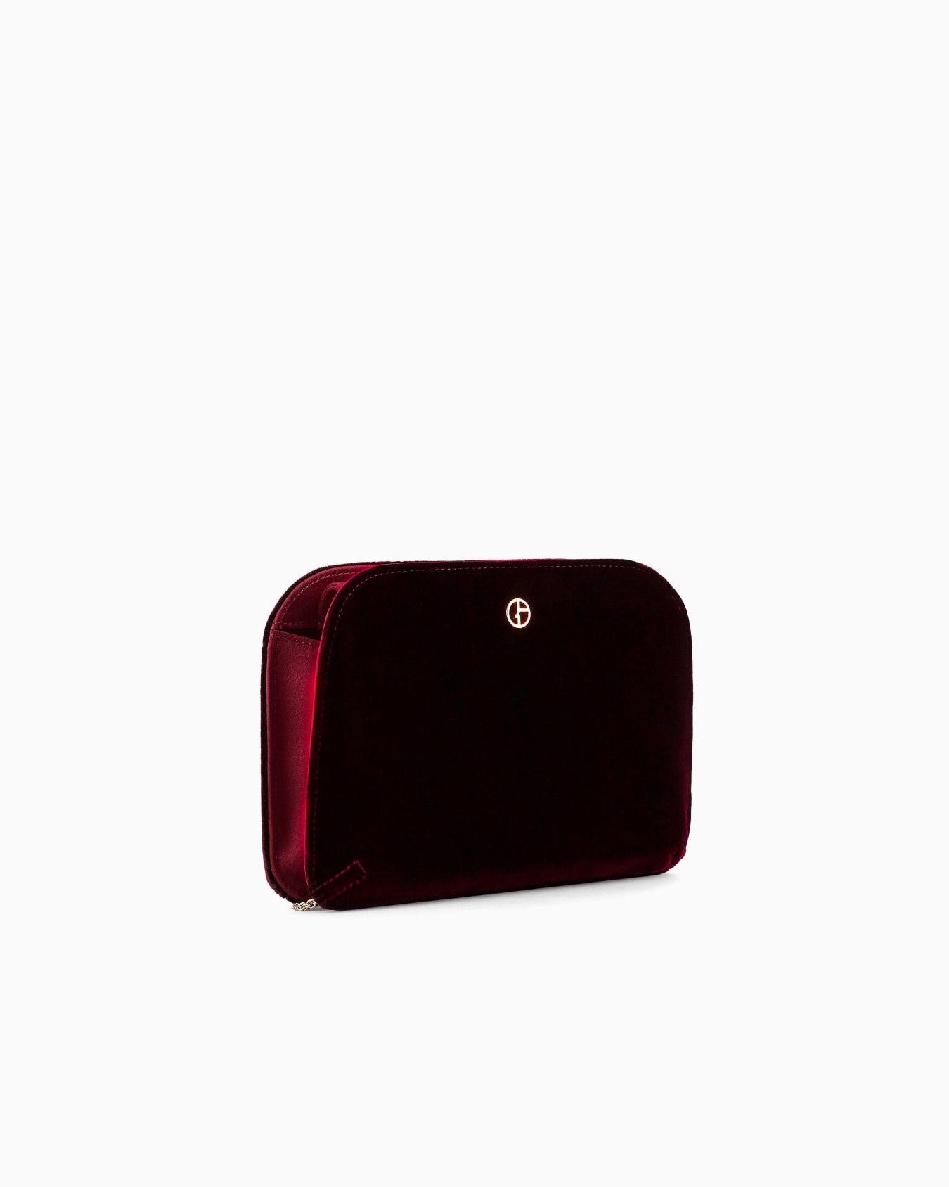 Velvet and satin La Prima clutch Slide 1