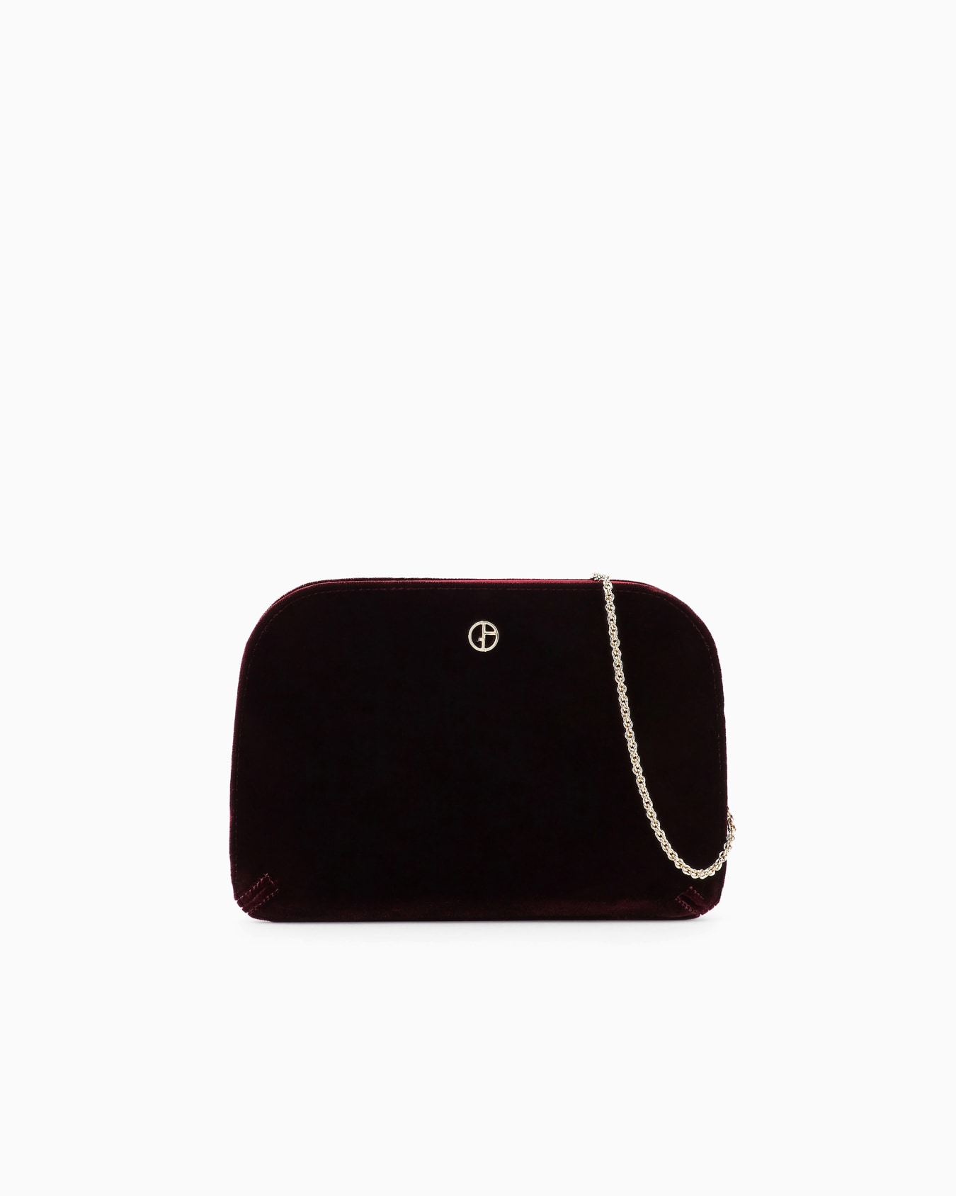 Velvet and satin La Prima clutch Slide 0
