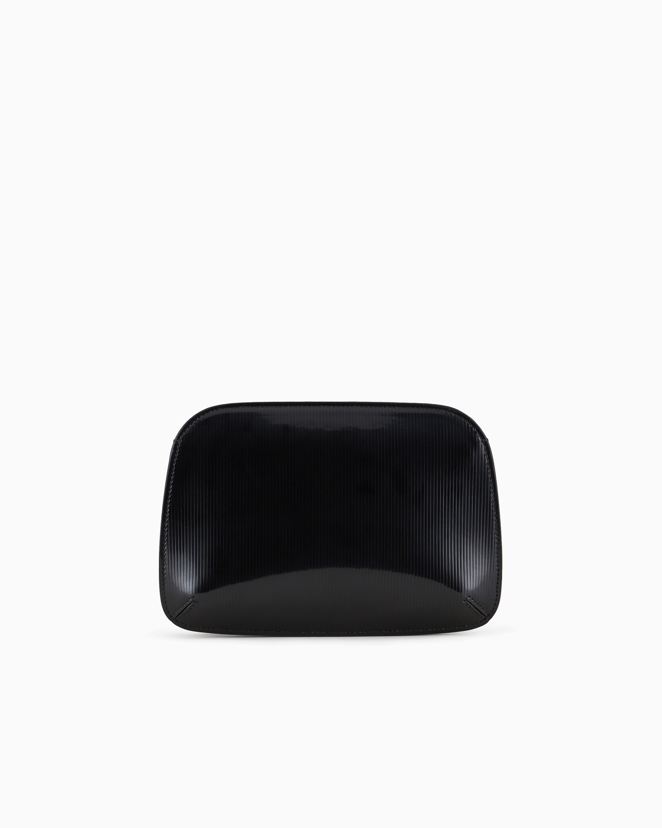 Striped lamé-leather la Prima clutch bag Slide 2