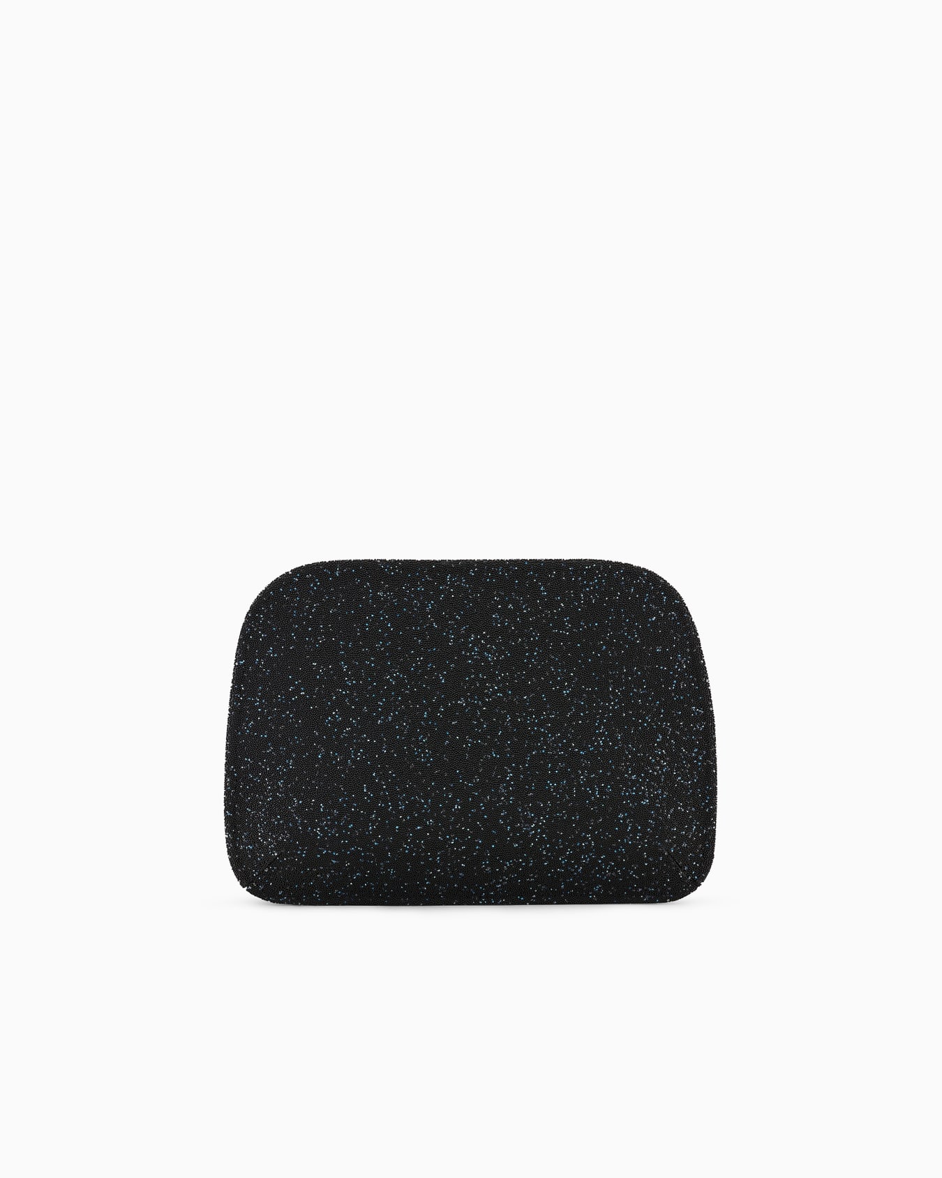 La Prima patent leather and rhinestone clutch bag Slide 2