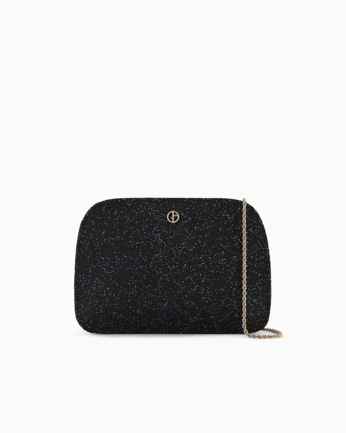 Bolso de mano la Prima de charol y strass Diapositiva 0
