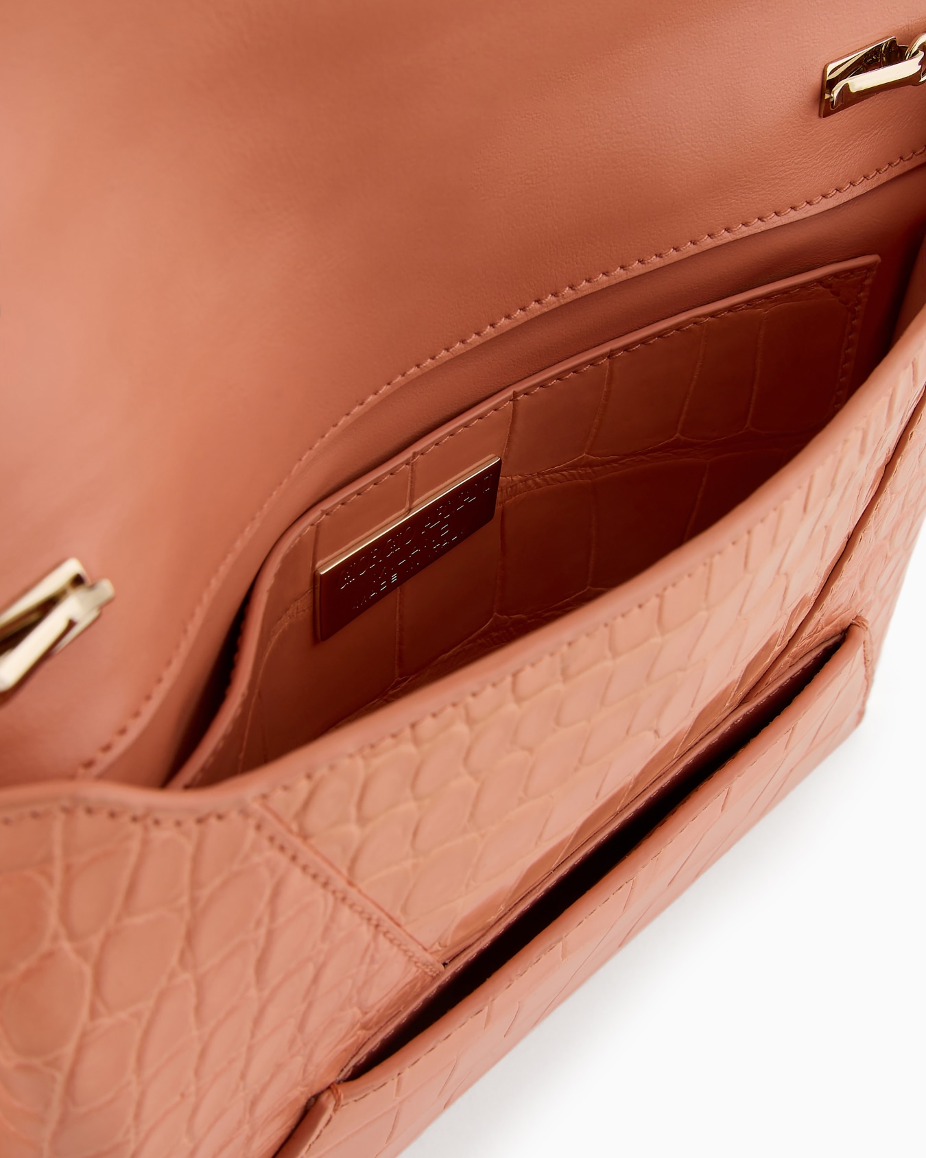 Small alligator clutch bag Slide 3