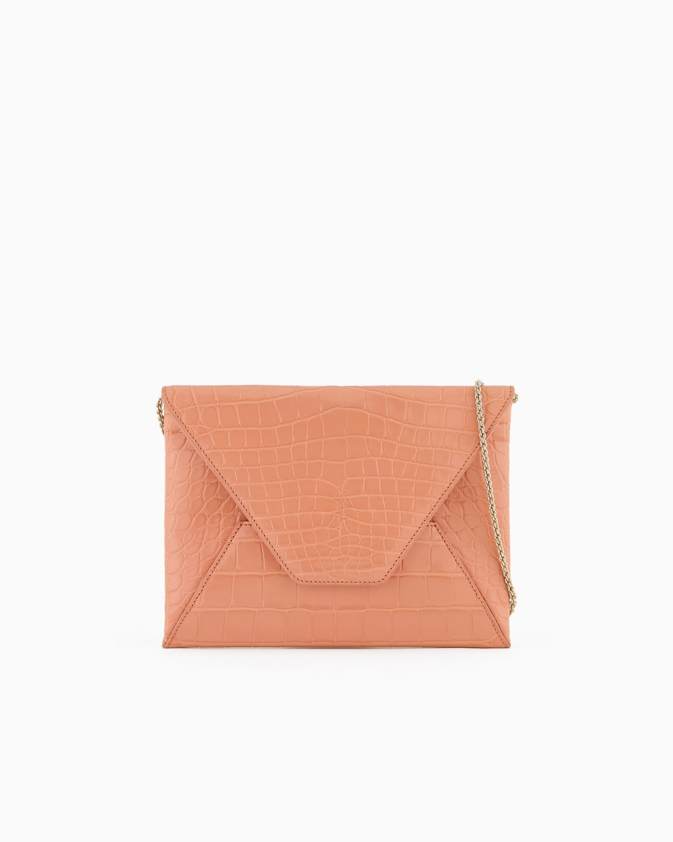 Small alligator clutch bag Slide 0