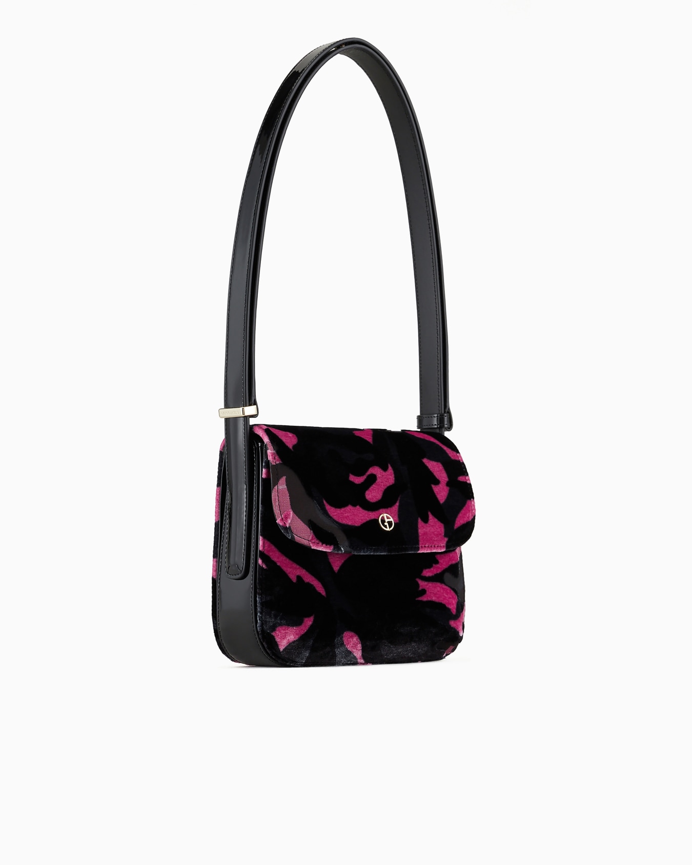 Devoré velvet small la Prima bag Slide 1