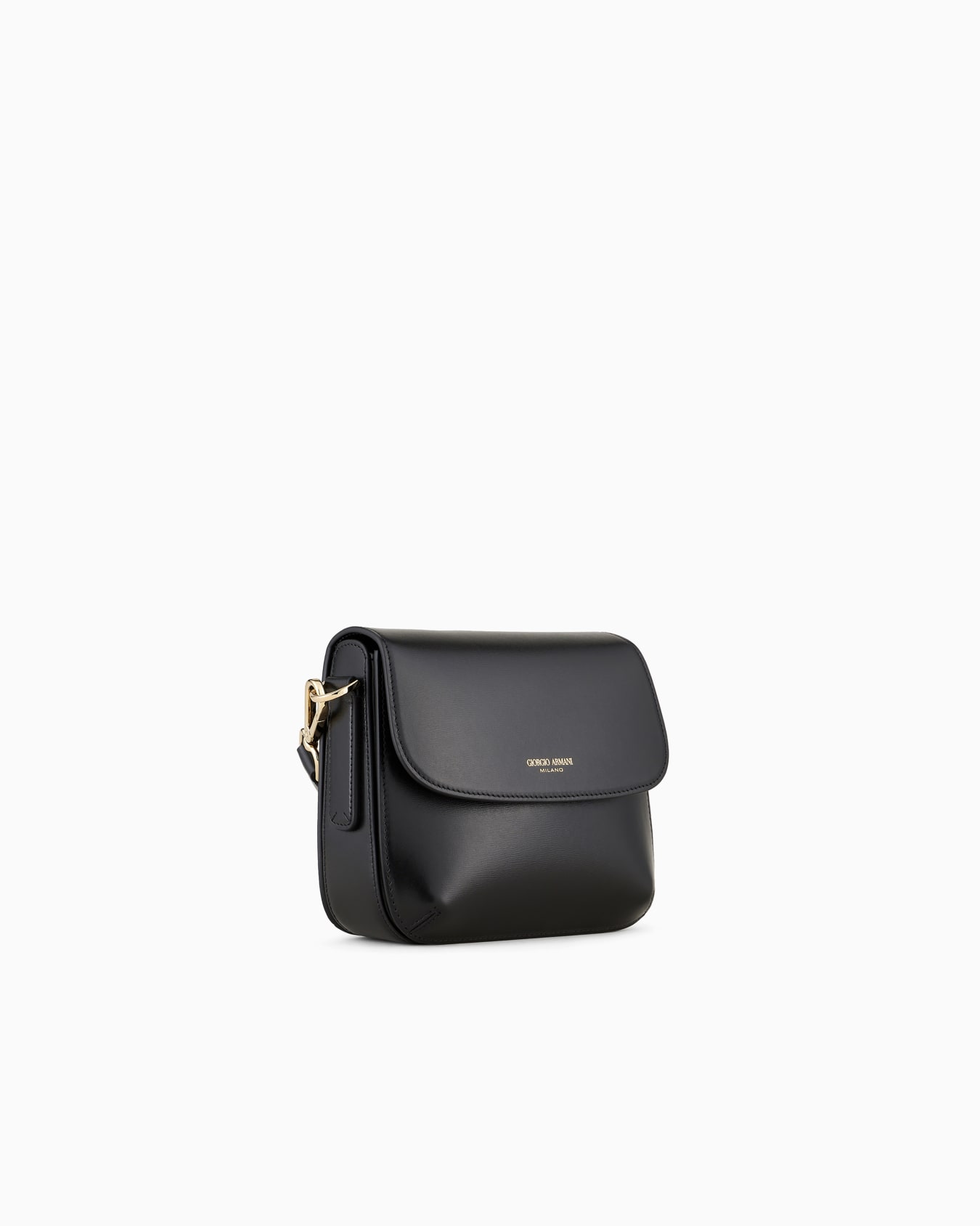 La Prima bag in palmellato leather with a webbing strap Slide 1