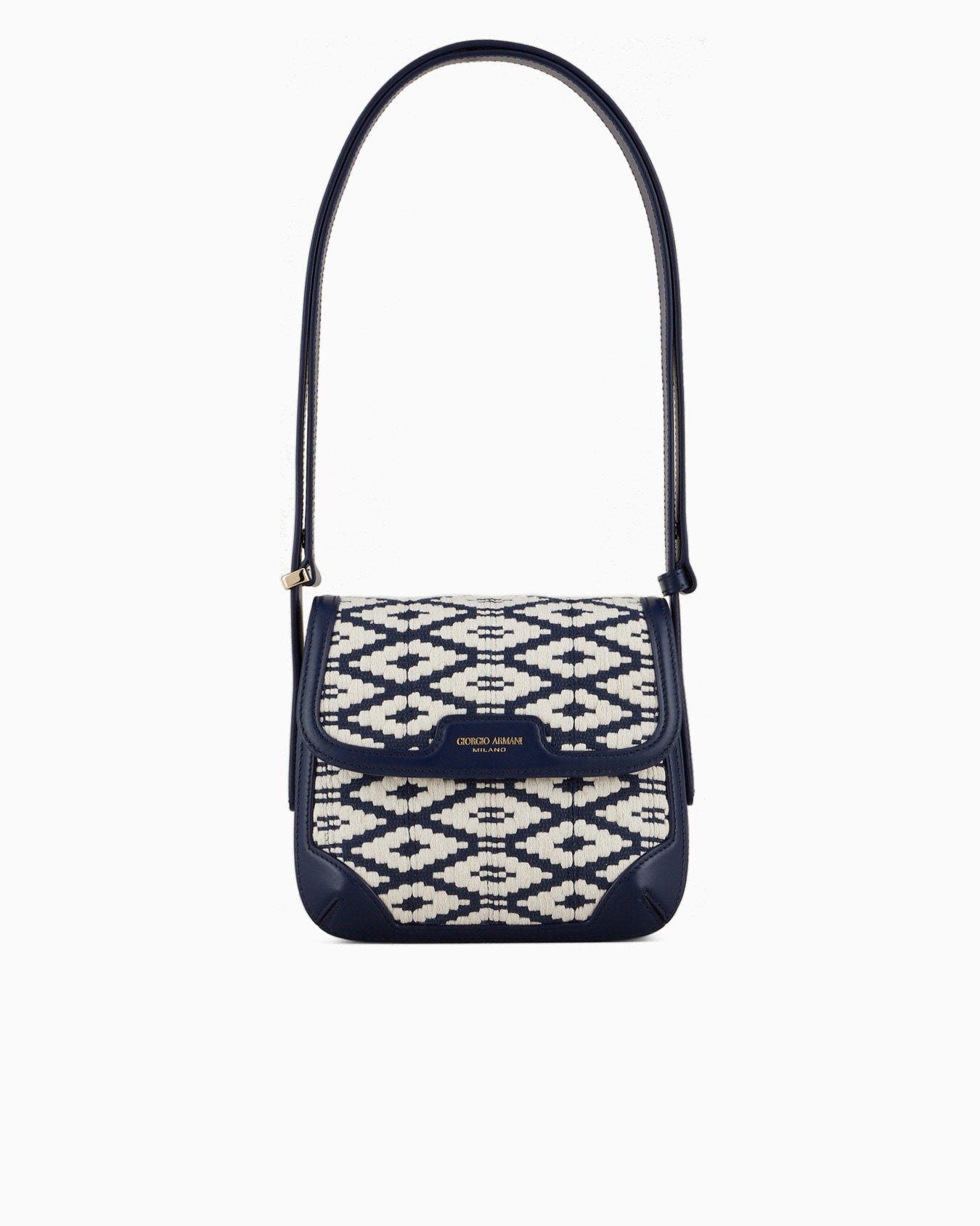 Small la Prima leather and passementerie shoulder bag Slide 0