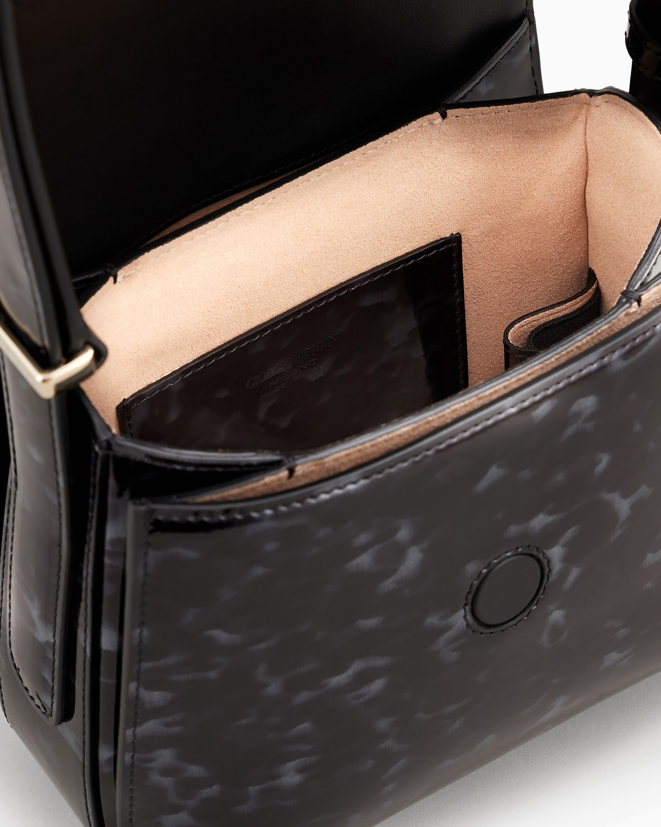 La Prima bag in tortoiseshell patent leather Slide 3