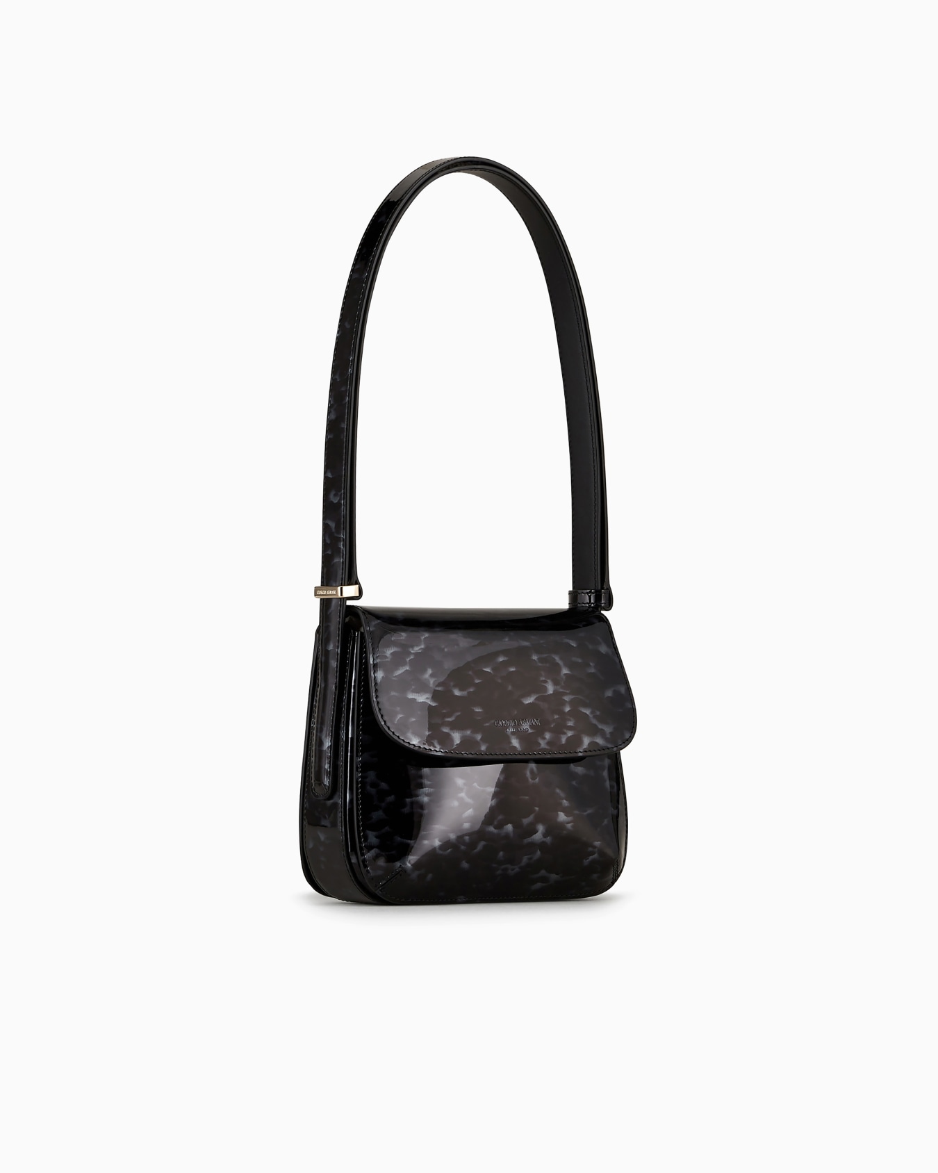La Prima bag in tortoiseshell patent leather Slide 1