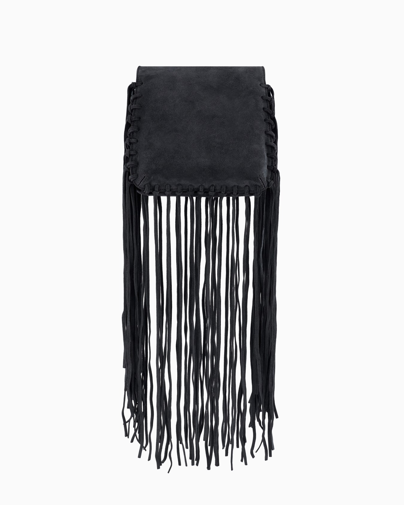 Bolso la Prima de ante con flecos Diapositiva 3