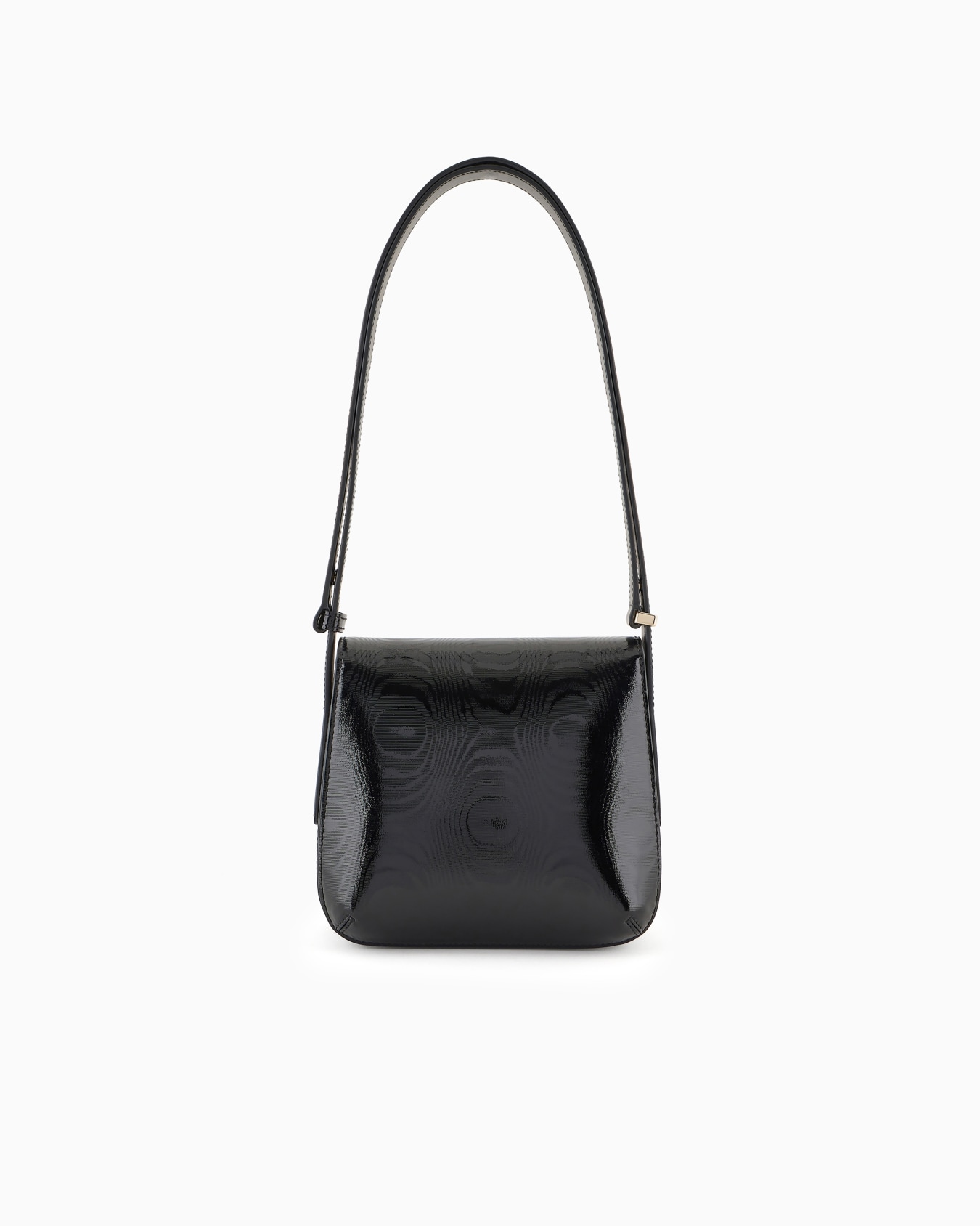 Borsa la Prima in vernice effetto moiré Slide 2