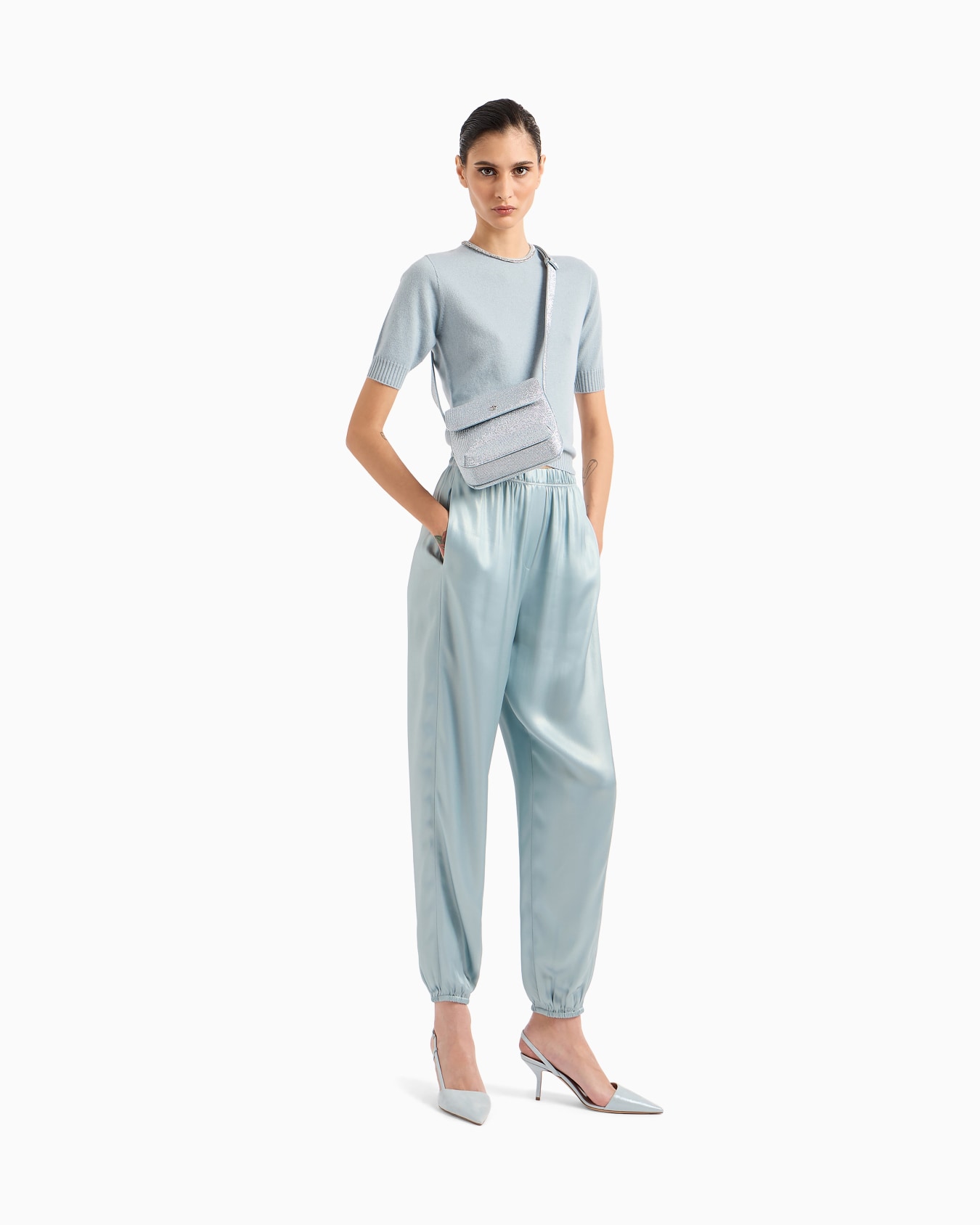 la Prima en satin et strass Diapositive 6