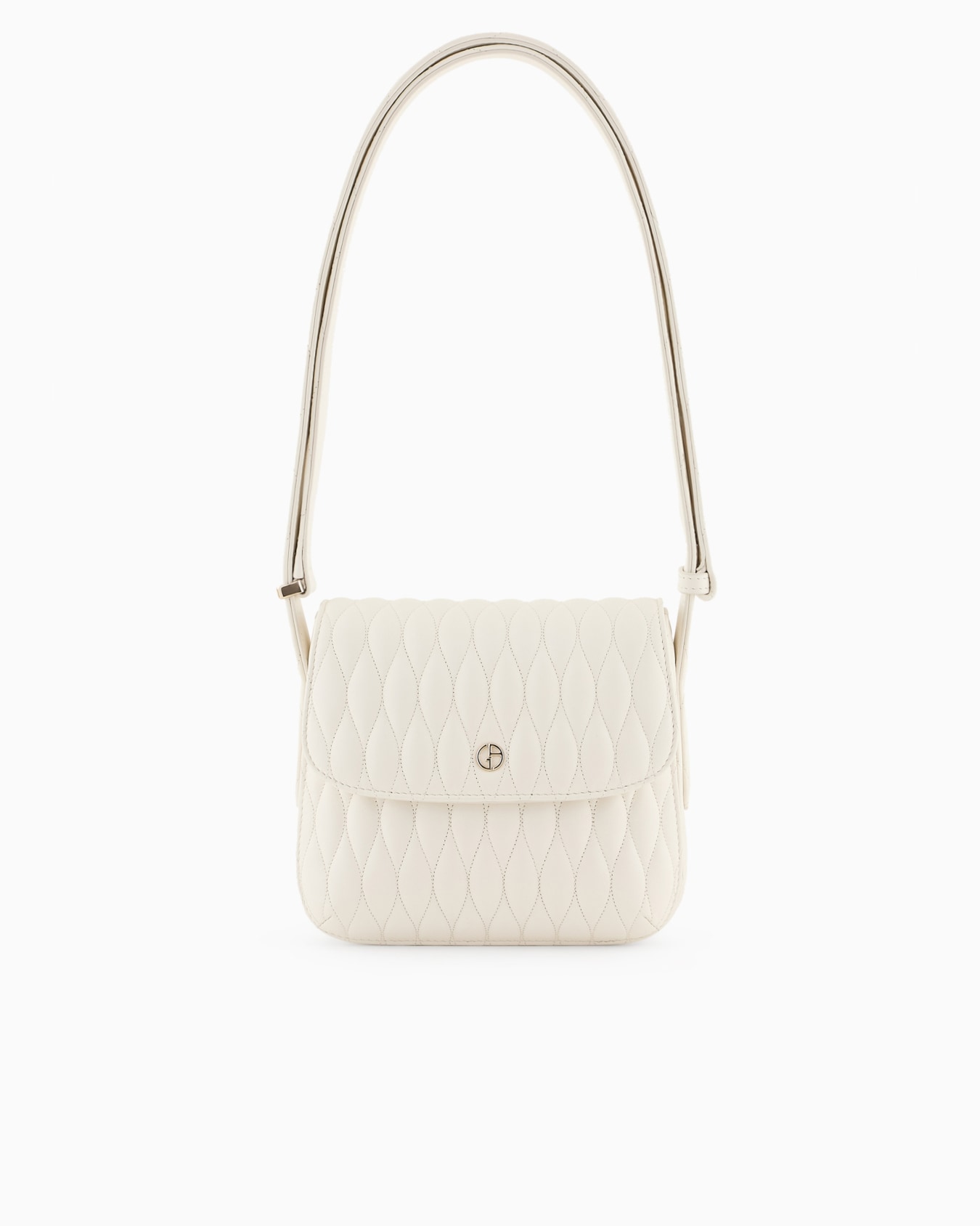 La Prima quilted nappa leather bag with a wave motif Slide 0