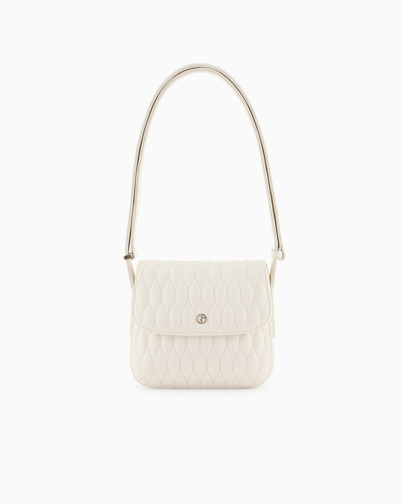 La Prima quilted nappa leather bag with a wave motif Slide 0