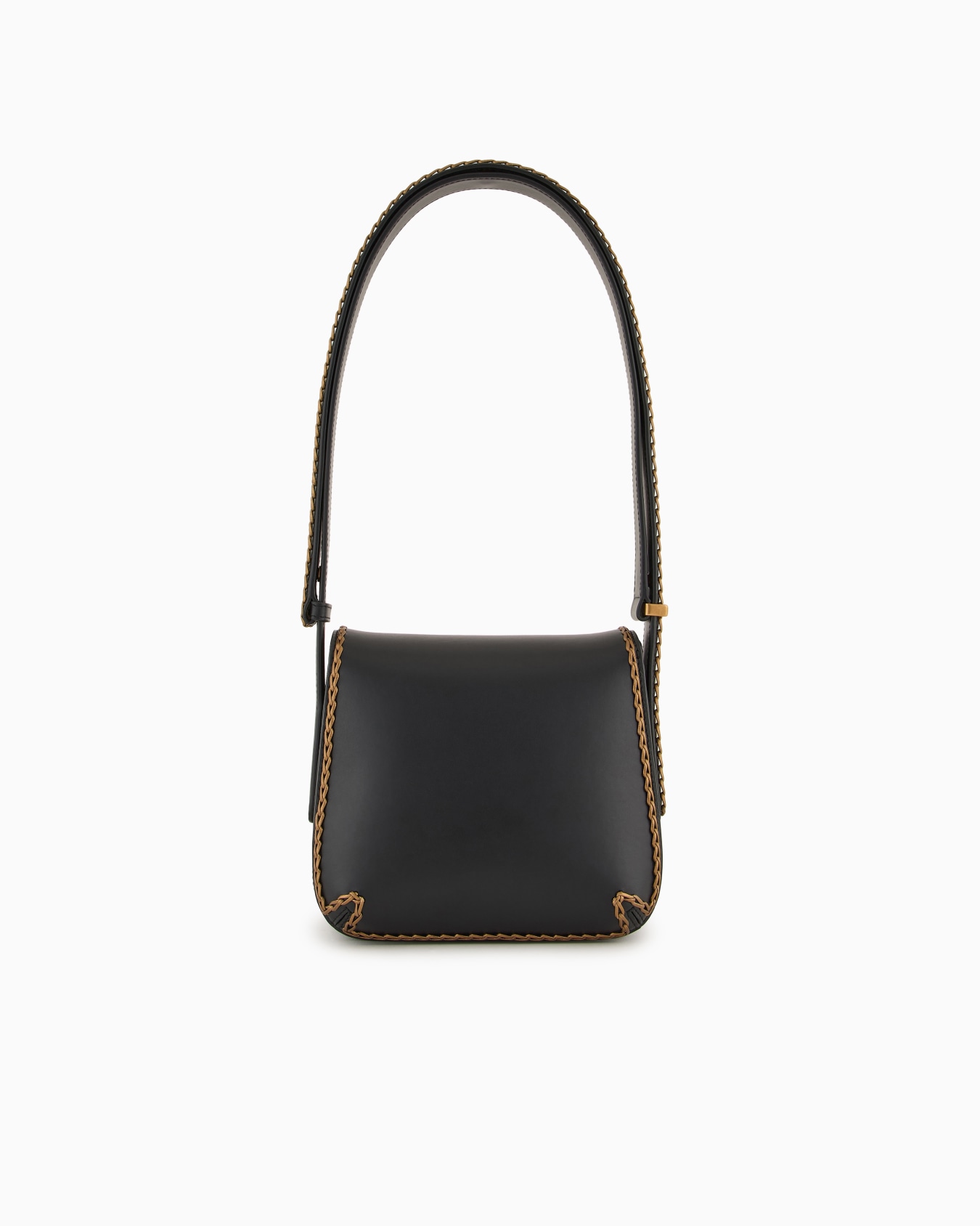 La Prima leather bag with threading Slide 2
