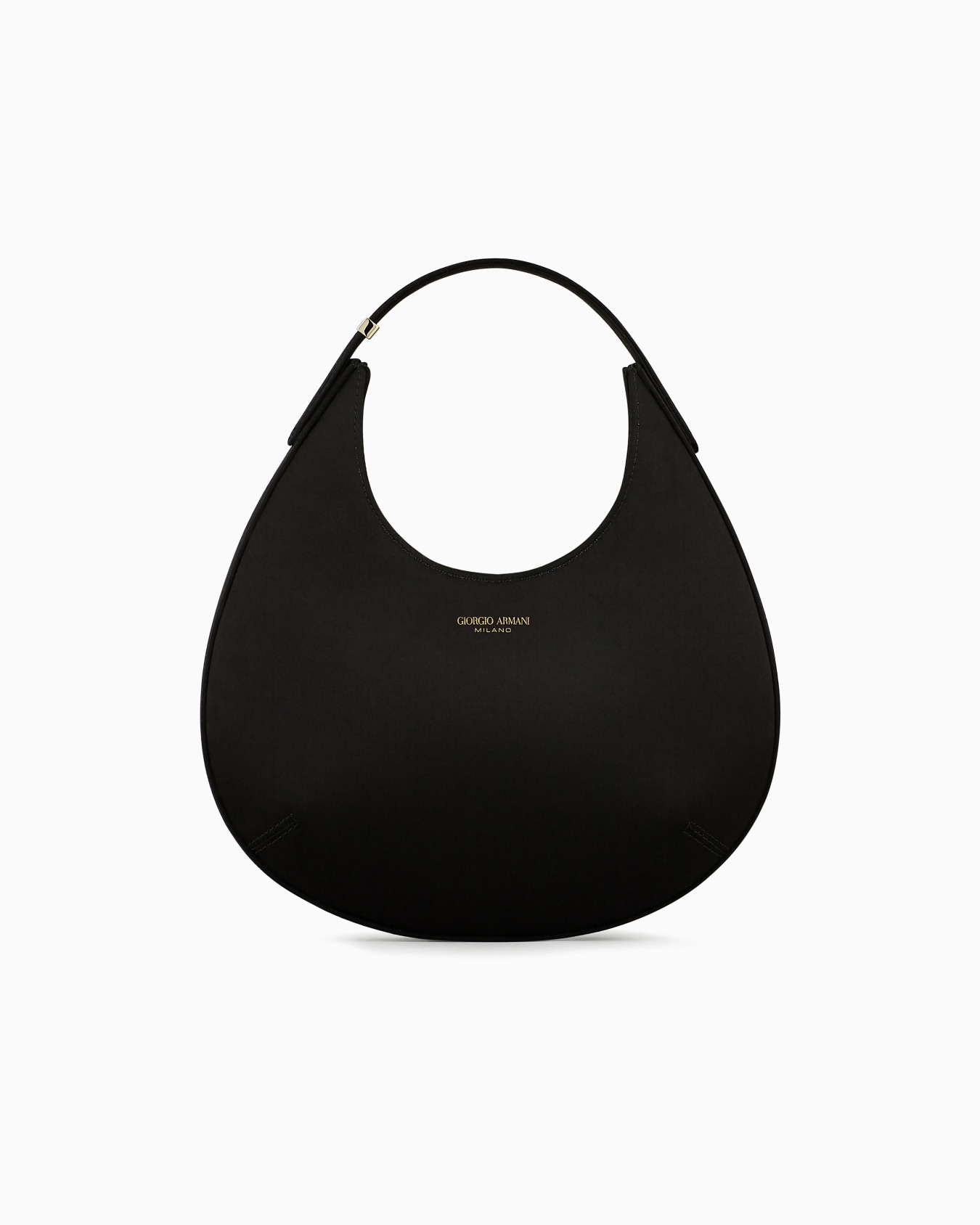 Mini sac hobo la Prima en satin Diapositive 0