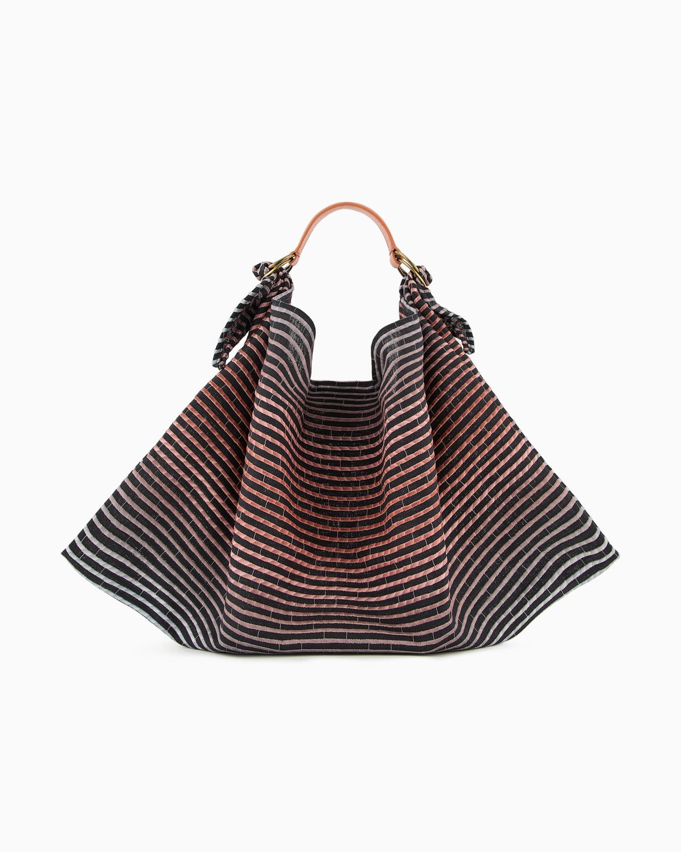 Embroidered canvas shoulder bag Slide 2