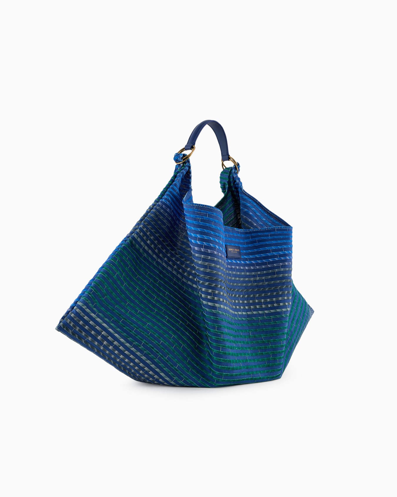 Bolso para colgar al hombro en lona bordada Diapositiva 1