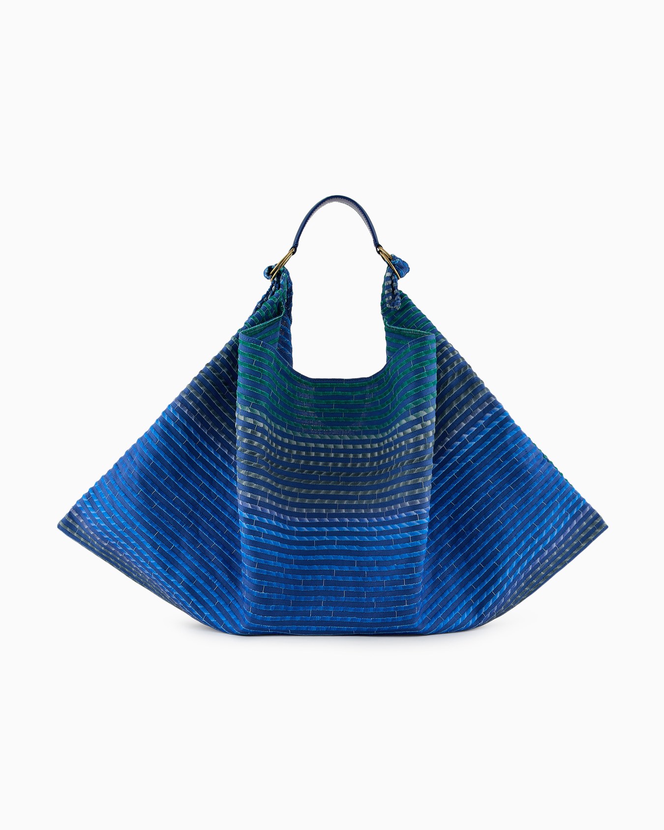 Bolso para colgar al hombro en lona bordada Diapositiva 2