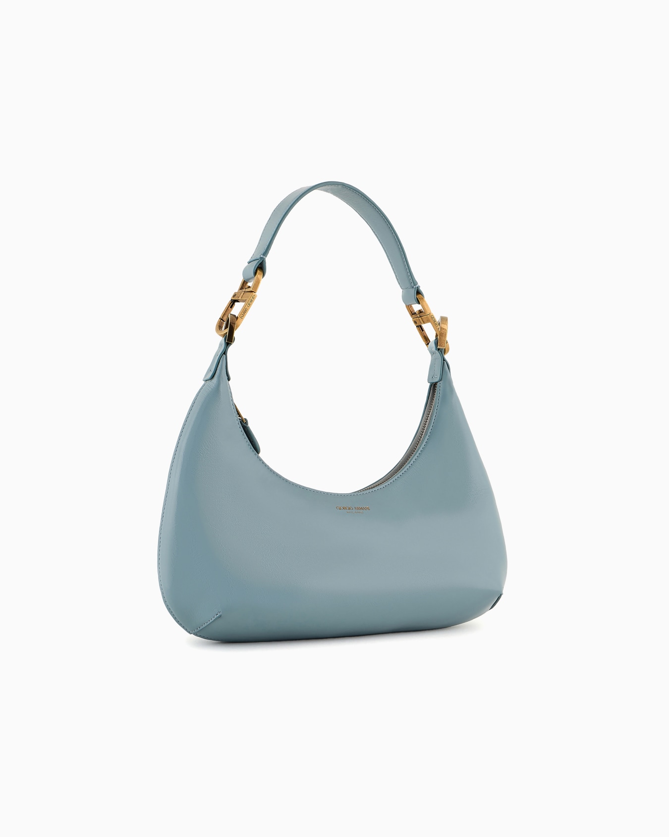 Hobo Bag la Prima im Mini-Format aus Lacknappaleder Folie 1