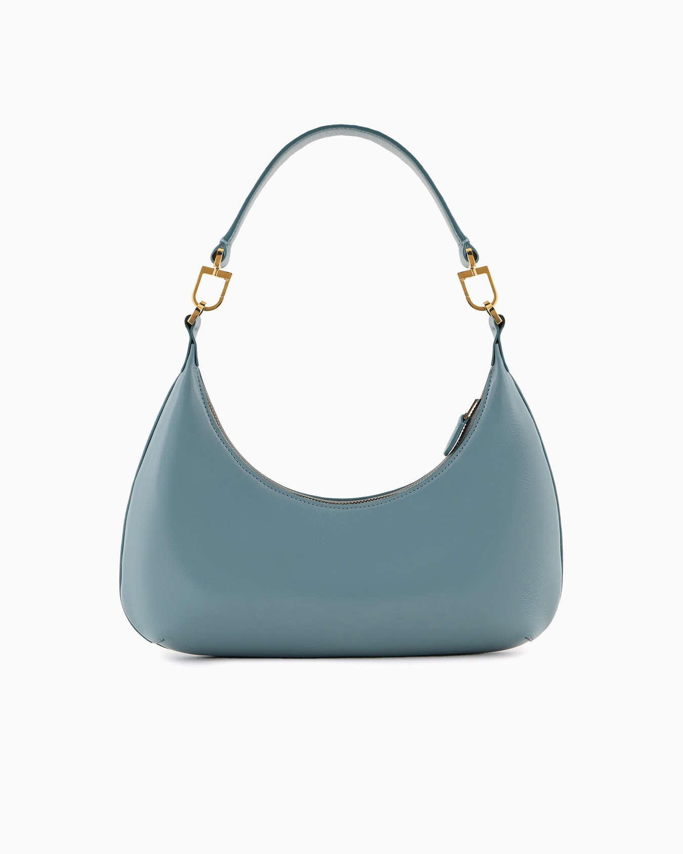 La Prima mini hobo bag in patent nappa leather Slide 2