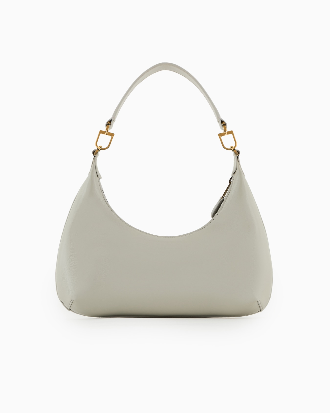 La Prima mini hobo bag in patent nappa leather Slide 2